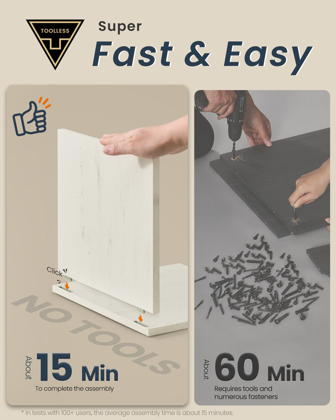 Slim Freestanding Storage Cabinet with Adjustable Shelves