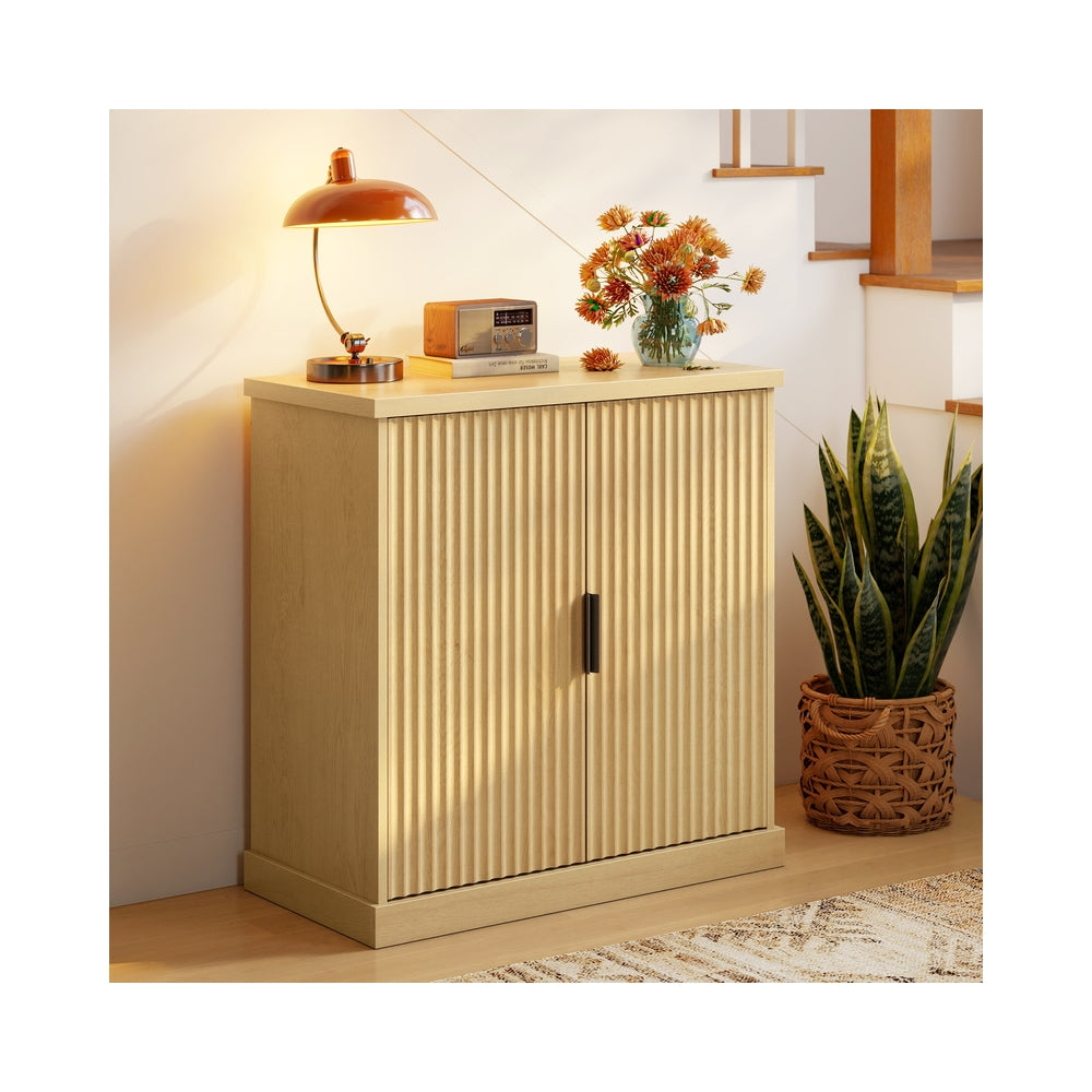 Fluted Buffet Cabinet