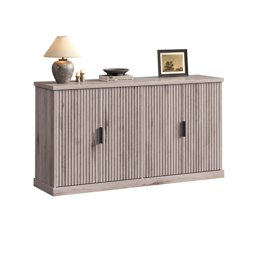MAXE Collection - Buffet Cabinet - Console Cabinet - Washed Gray