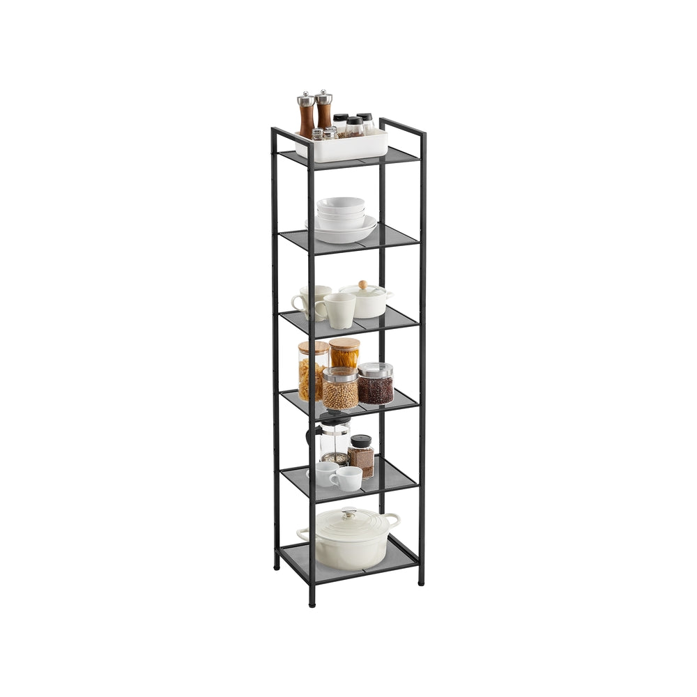6-Tier Narrow Storage Rack