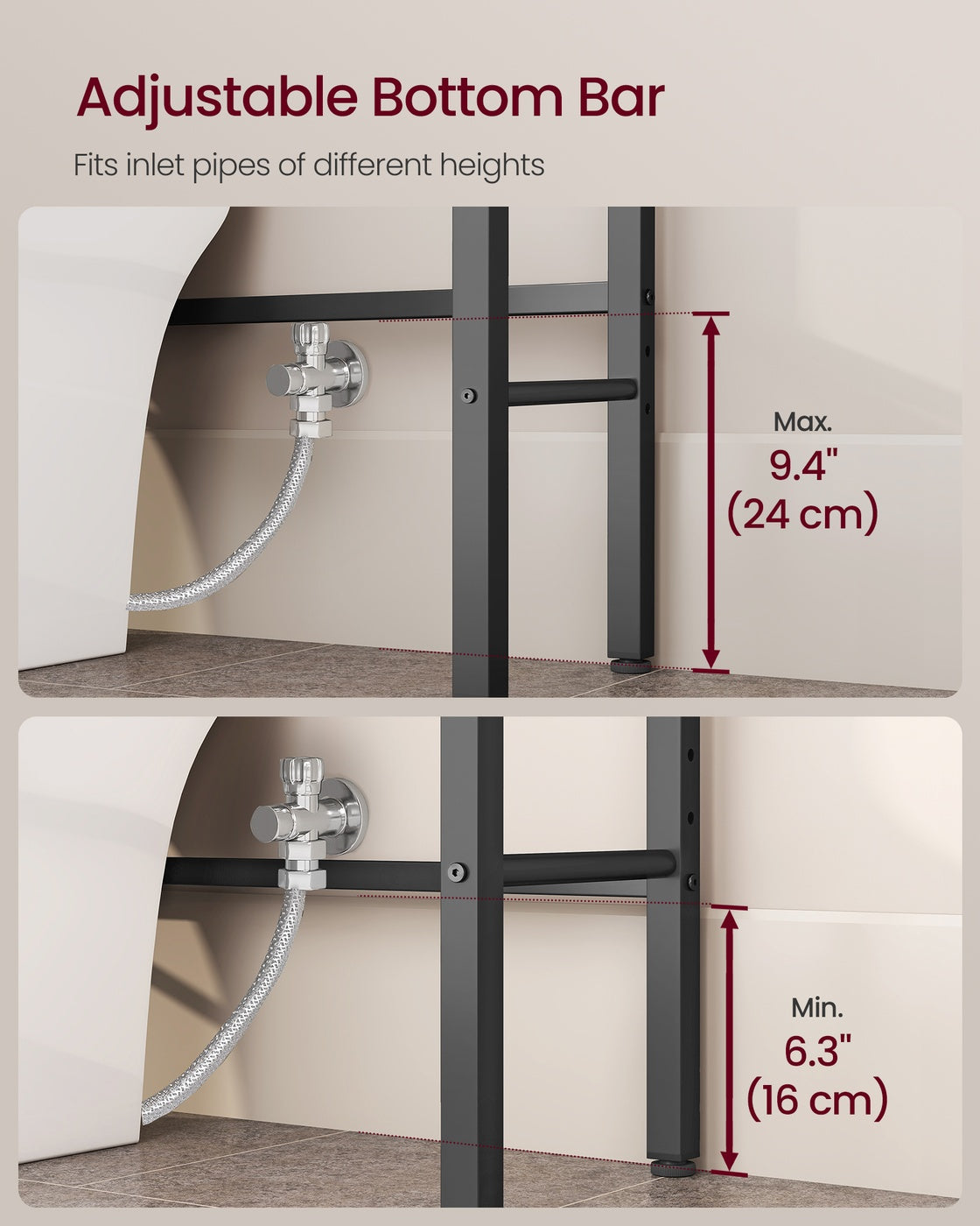 Over-The-Toilet Bathroom Organizer