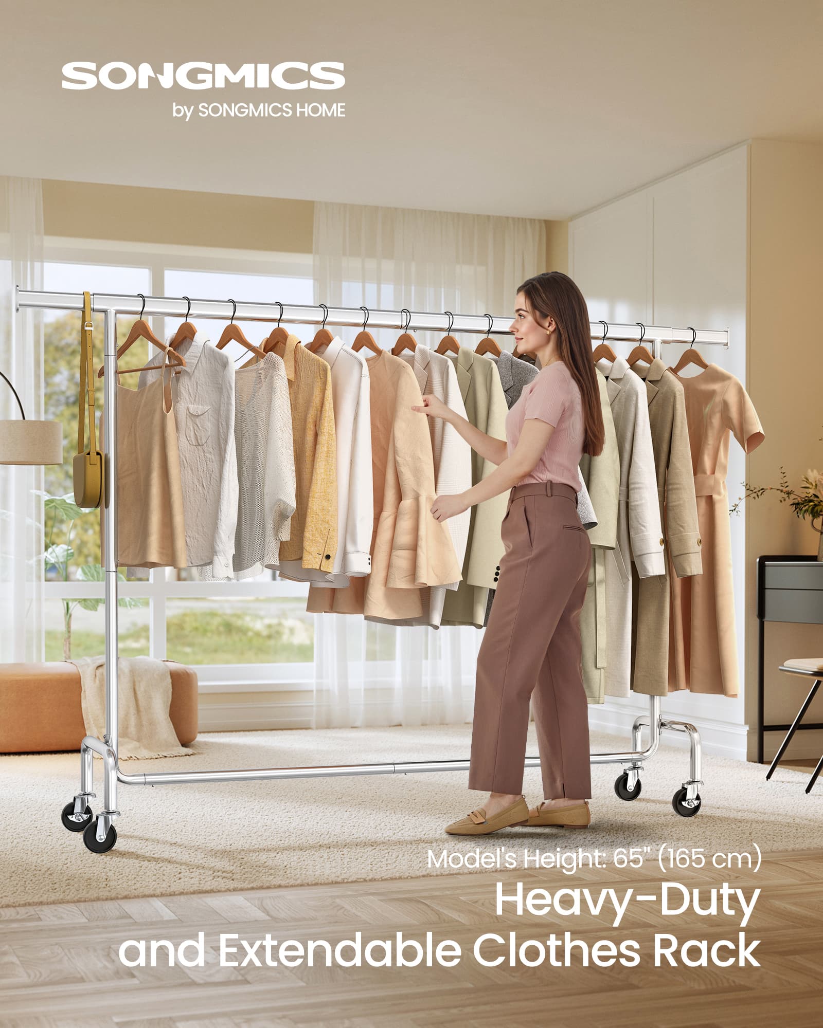 Heavy-Duty Garment Rack