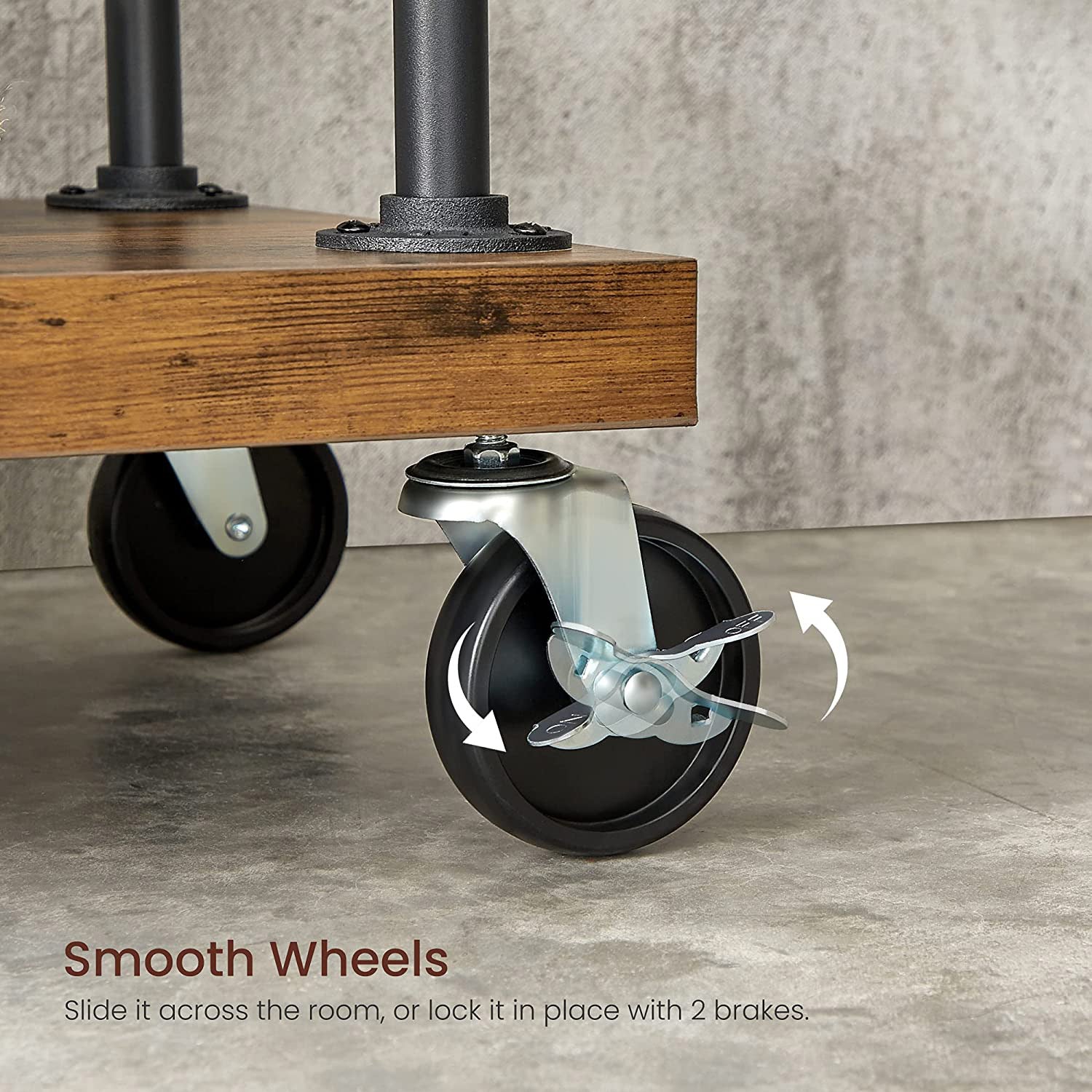 Clothes Rack on Wheels