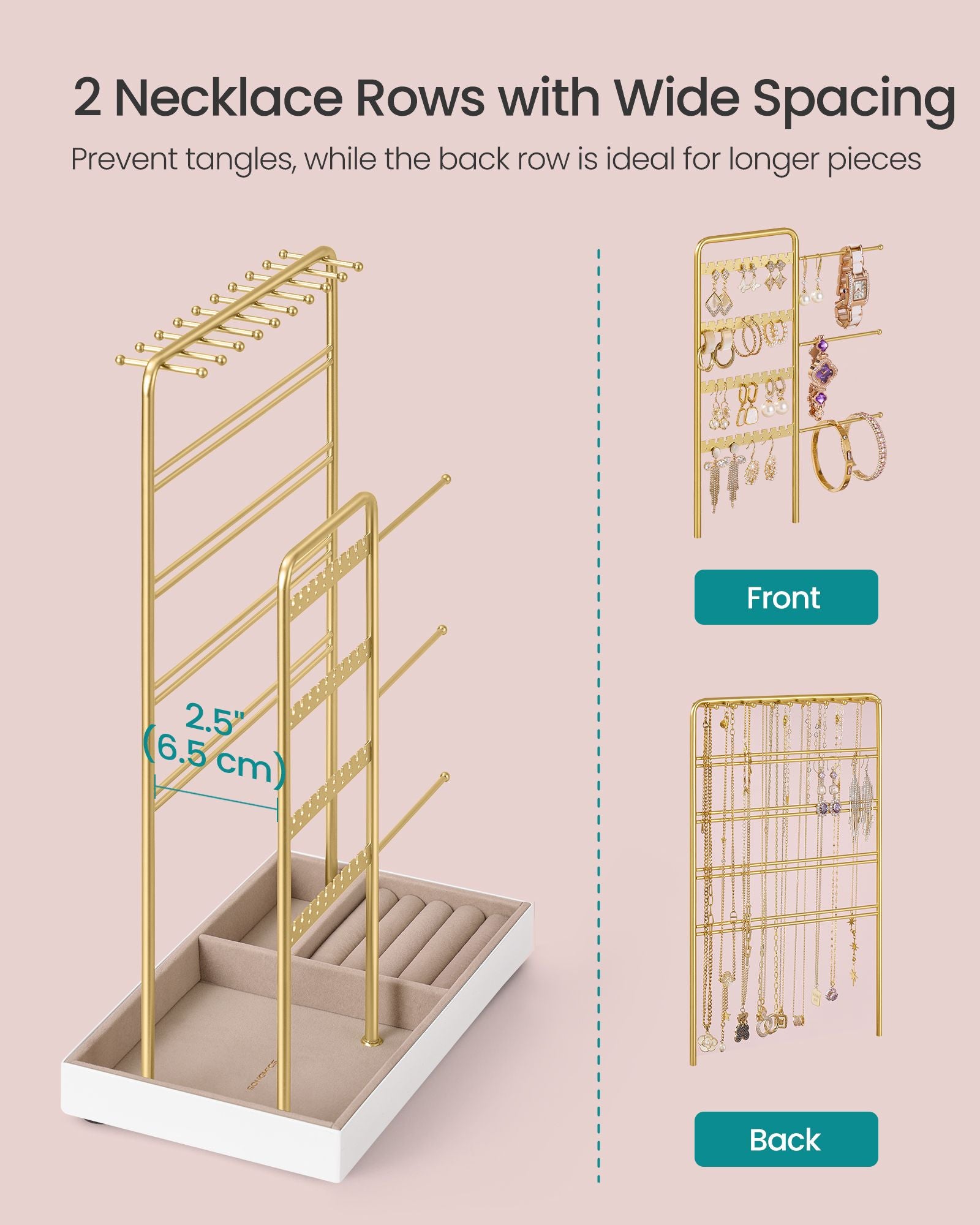Jewelry Holder - Gold