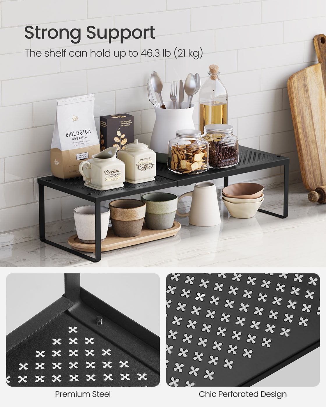 Expandable Spice Rack