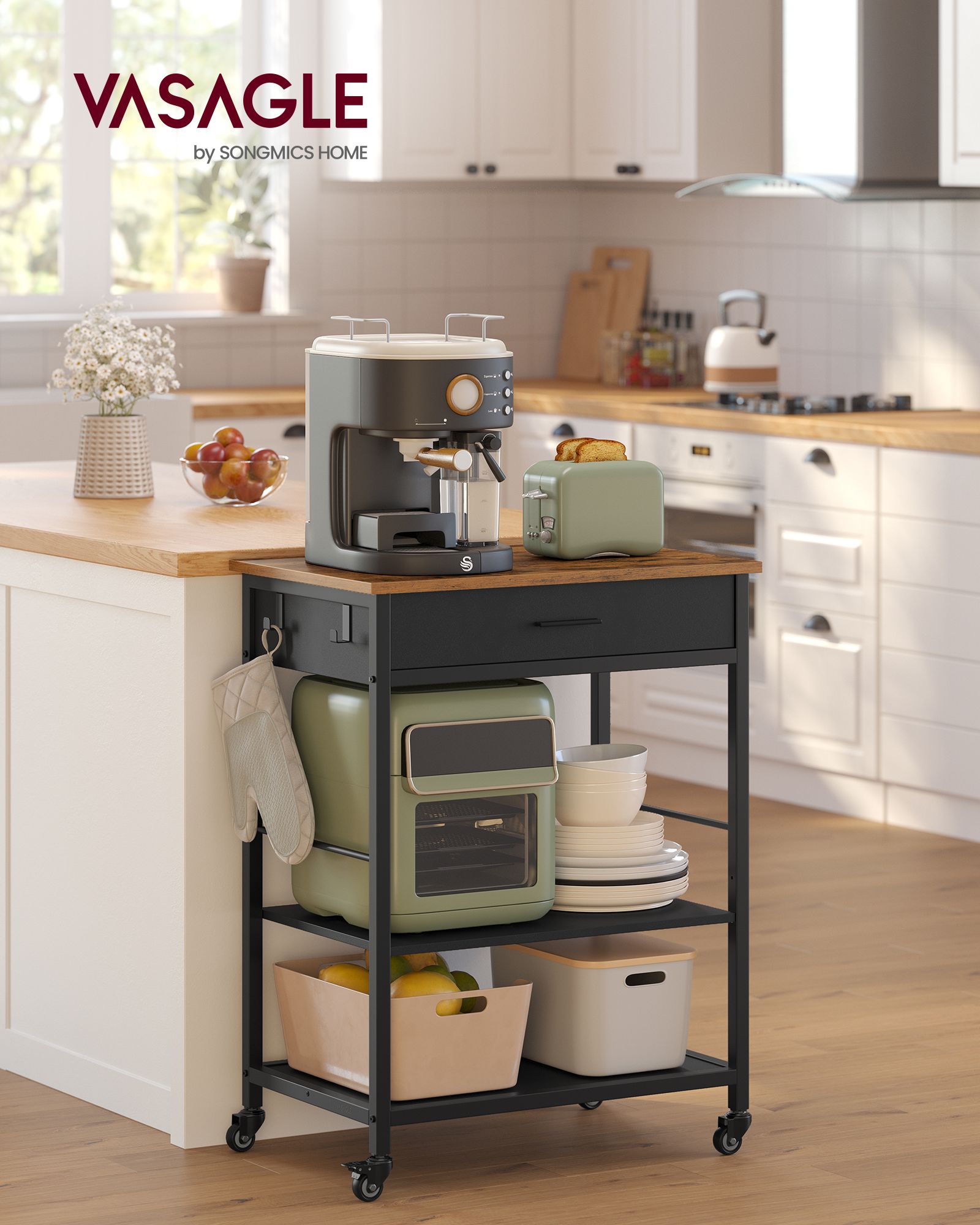Kitchen Rolling Island
