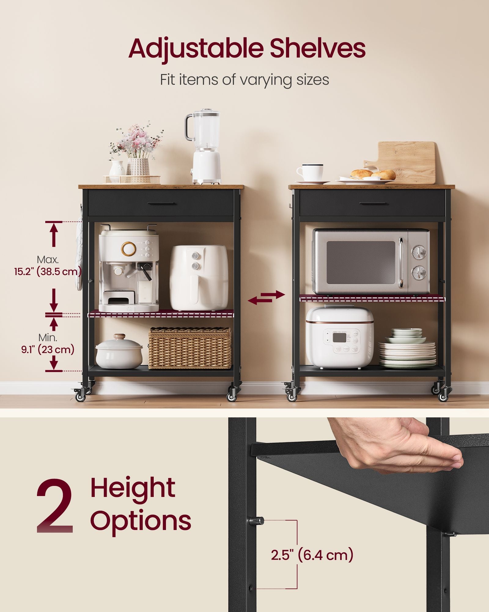 Kitchen Rolling Island