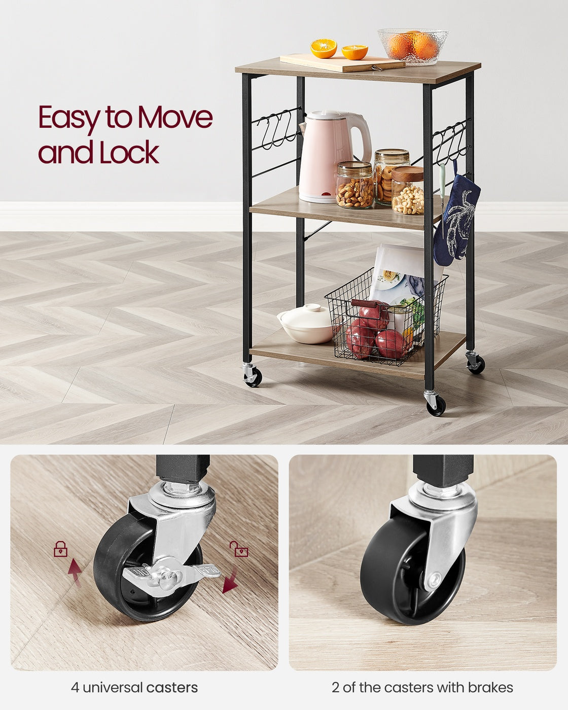 Industrial Kitchen Baker's Rack