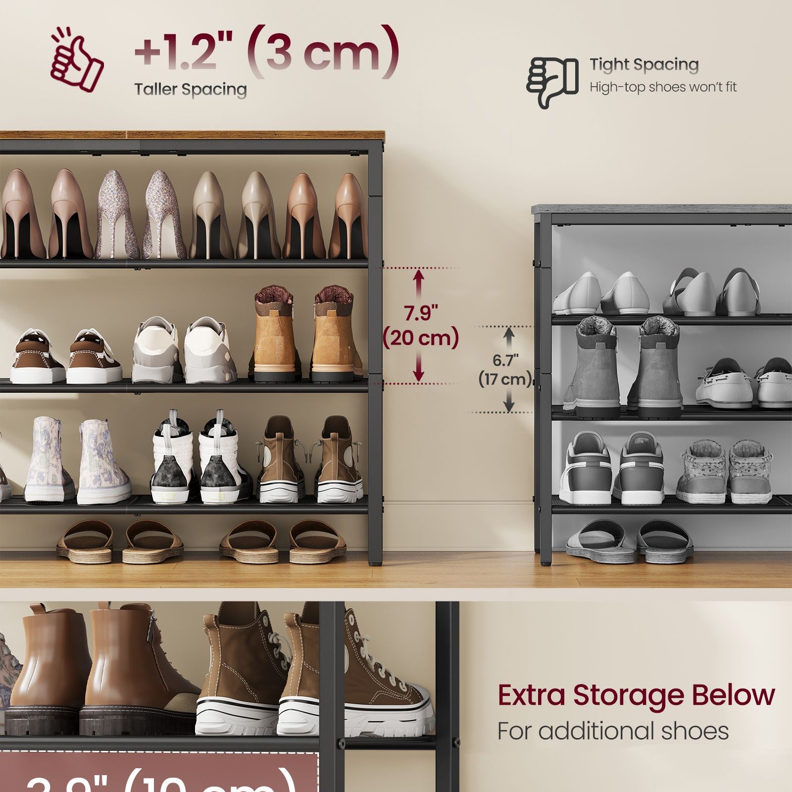 5-Tier Shoe Rack