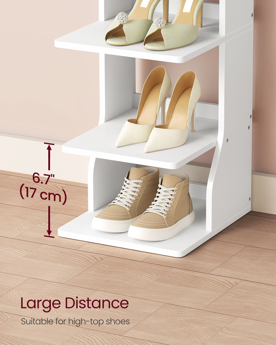 9-Tier Vertical Shoe Rack