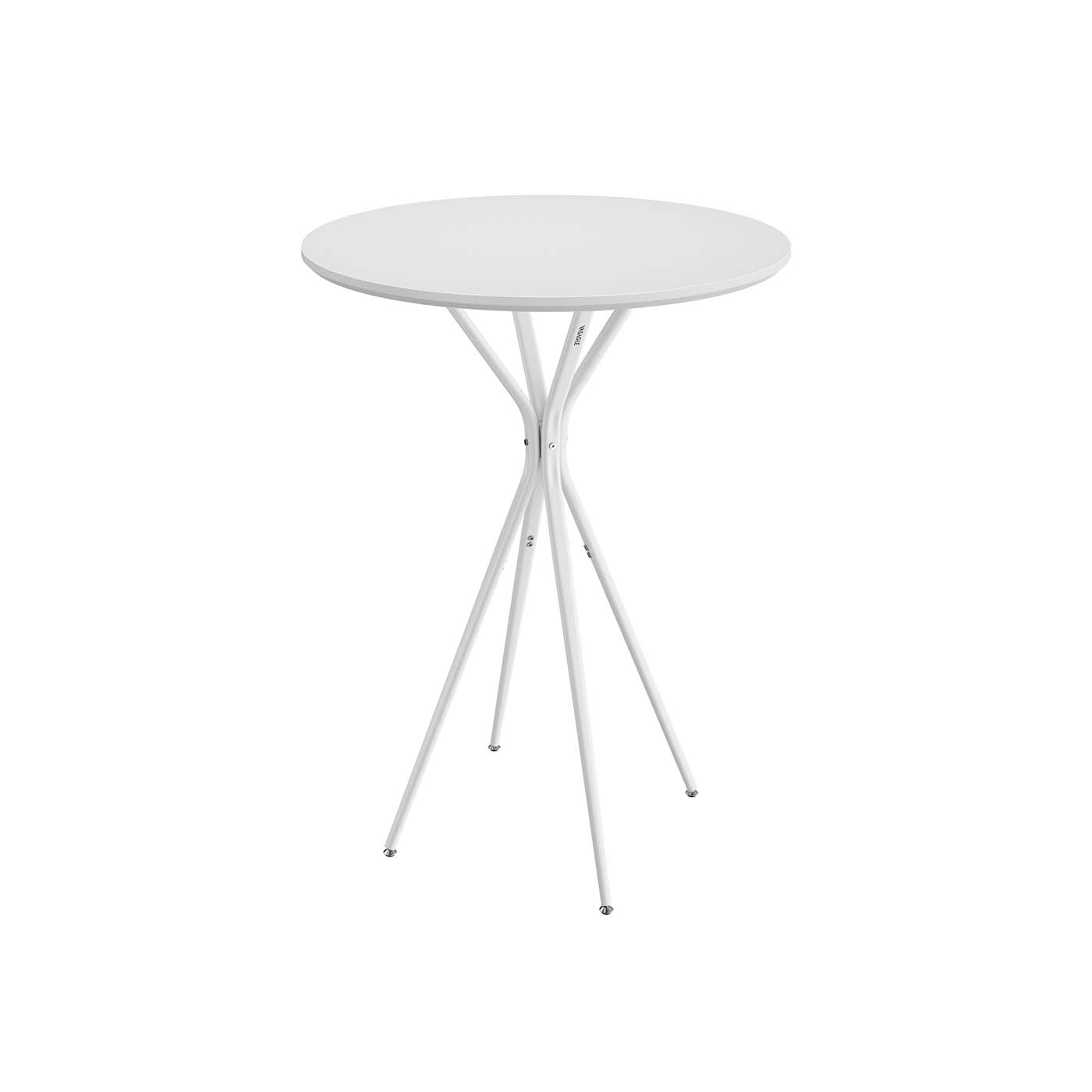 Round Bar Table - White