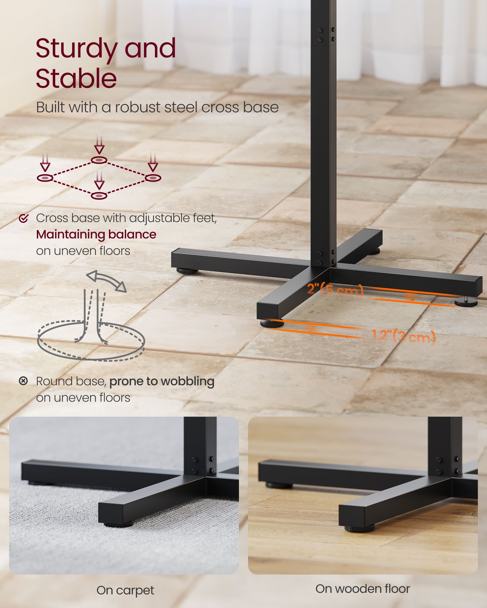 Round Cocktail Table - Set of 2 - High Top Bar Pub Table - Ebony Black - Ebony Black