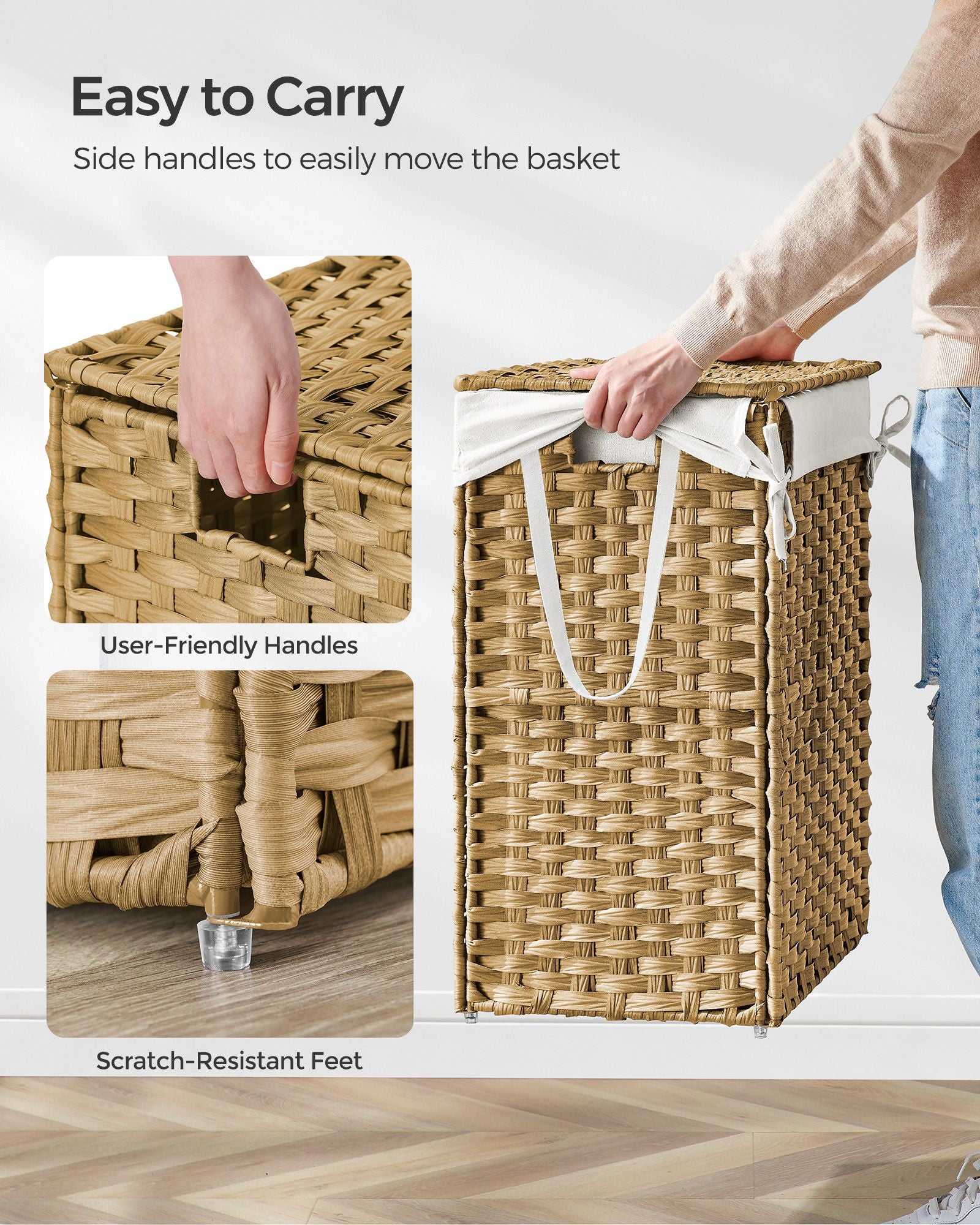 Laundry Hamper with Lid