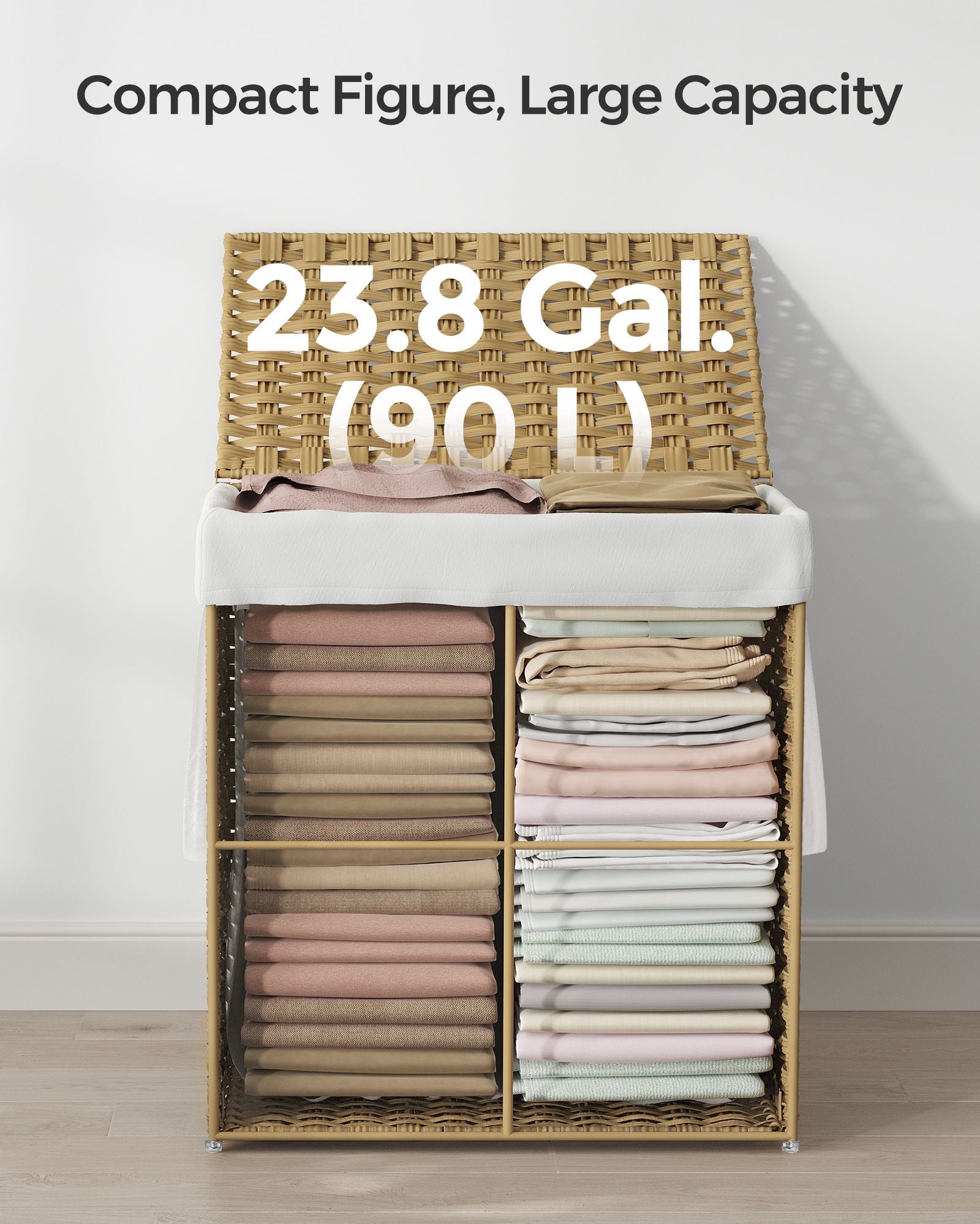 Laundry Hamper with Lid