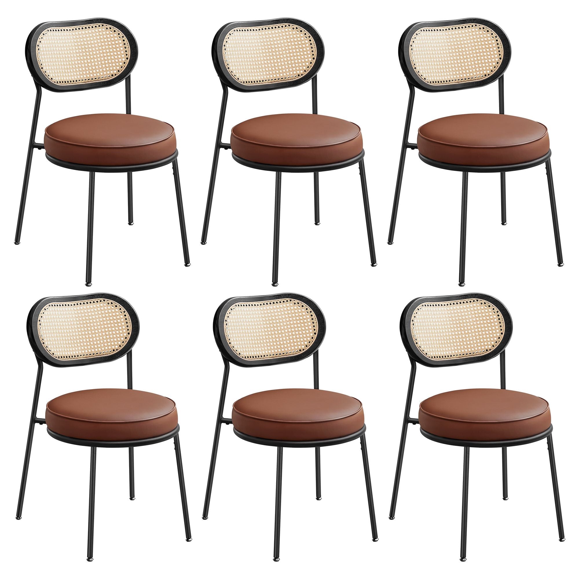 Dining Chairs - Coffee Brown
