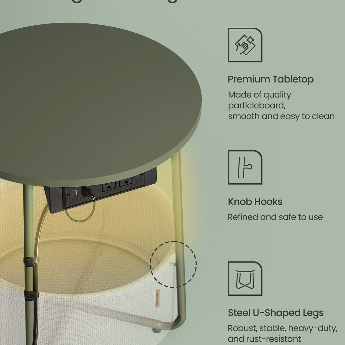 Round Side Table