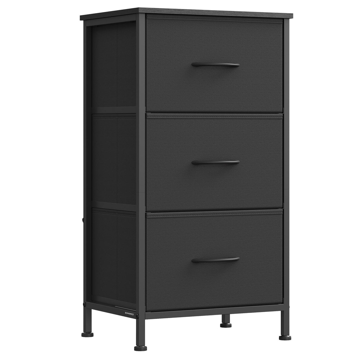 Dresser for Bedroom - Small Dresser with 3 Fabric Drawers - ULGS313B01S