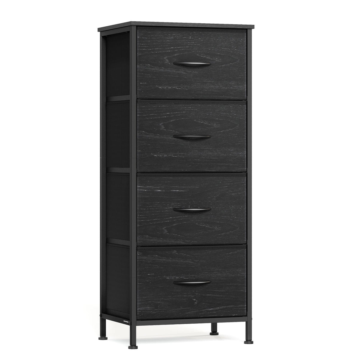 Dresser for Bedroom - Tall Dresser with 4 Fabric Drawers - ULGS314BE02S