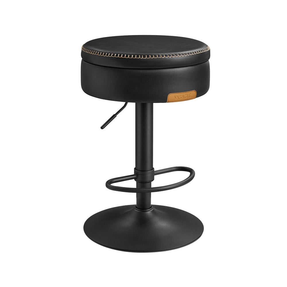 Swivel Bar Stool - Ink Black