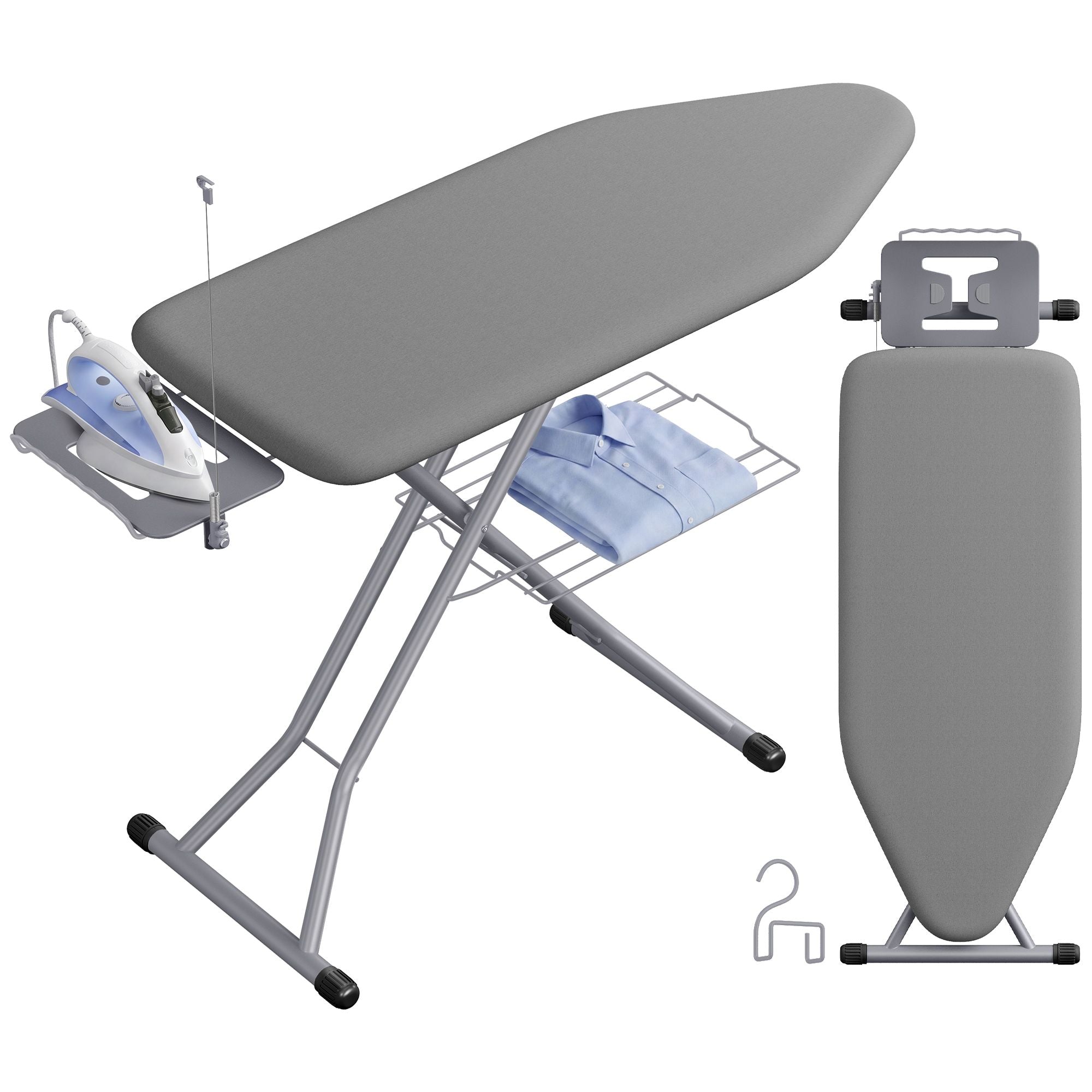 Ironing Board Full Size,for Laundry Room - Dark Gray