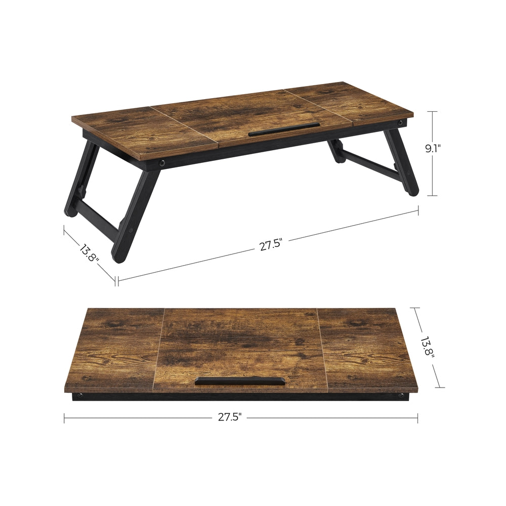 Laptop Table with Adjustable Top