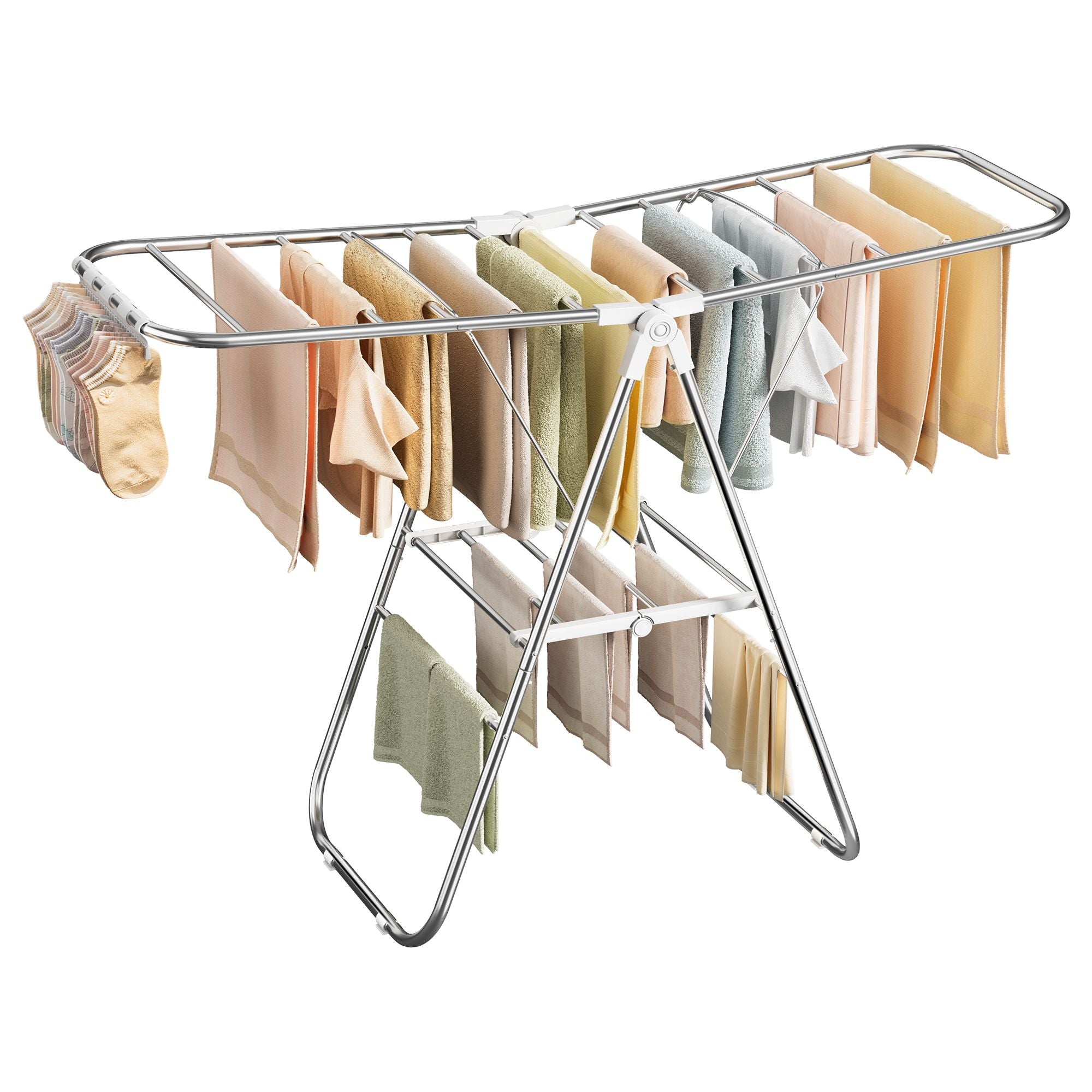 Clothes Drying Rack - White