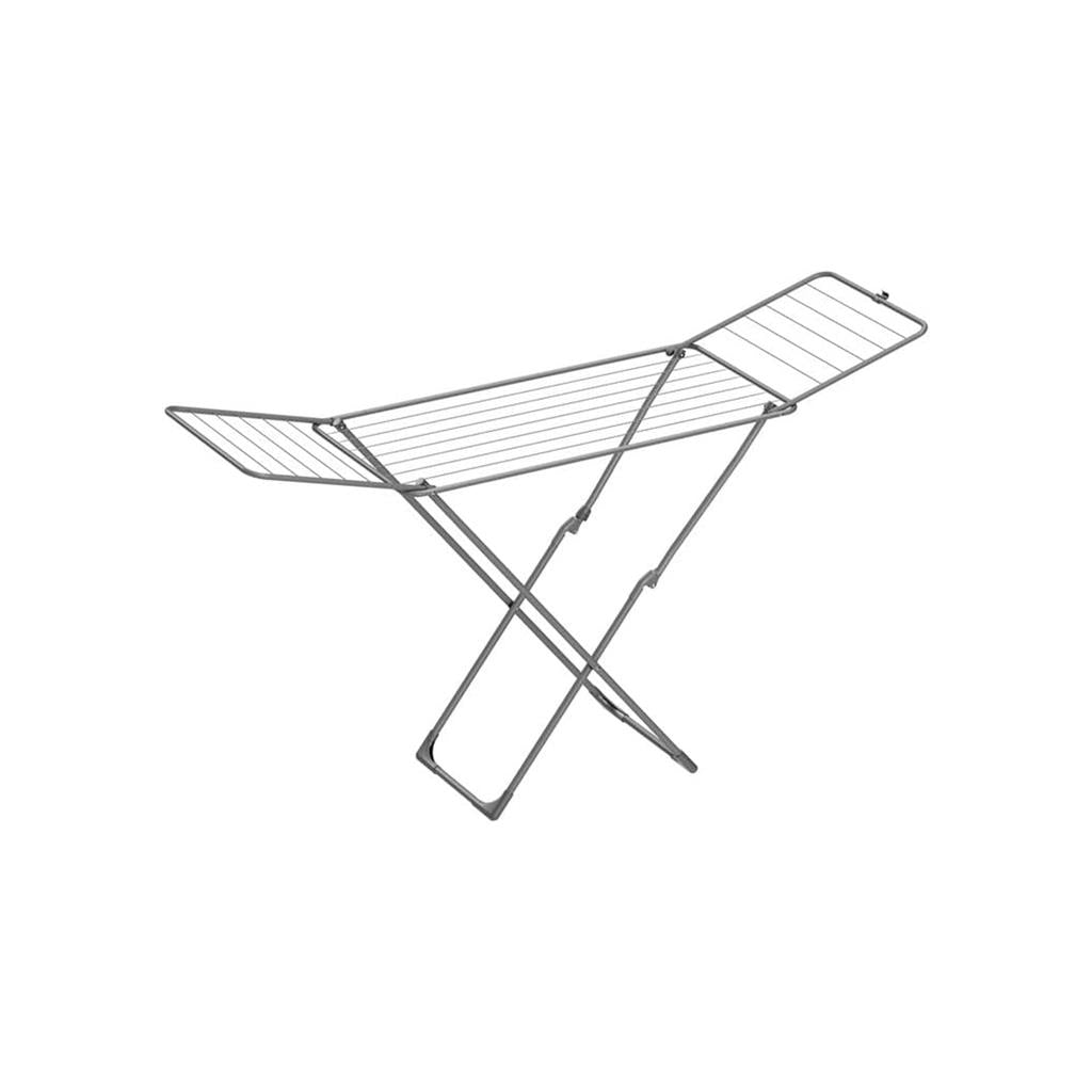 Clothes Drying Rack with Gullwings - Gray