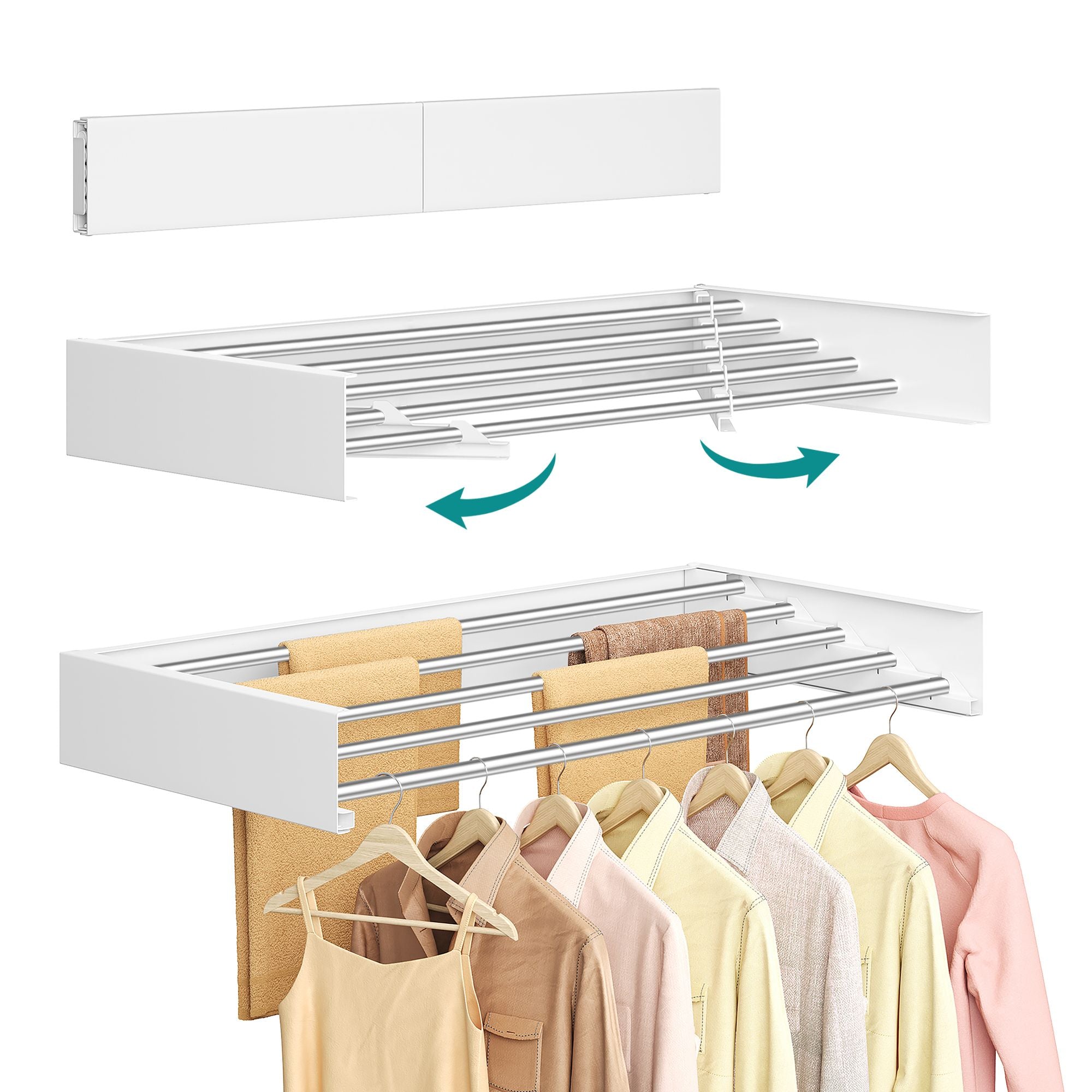 Wall Mounted Drying Rack