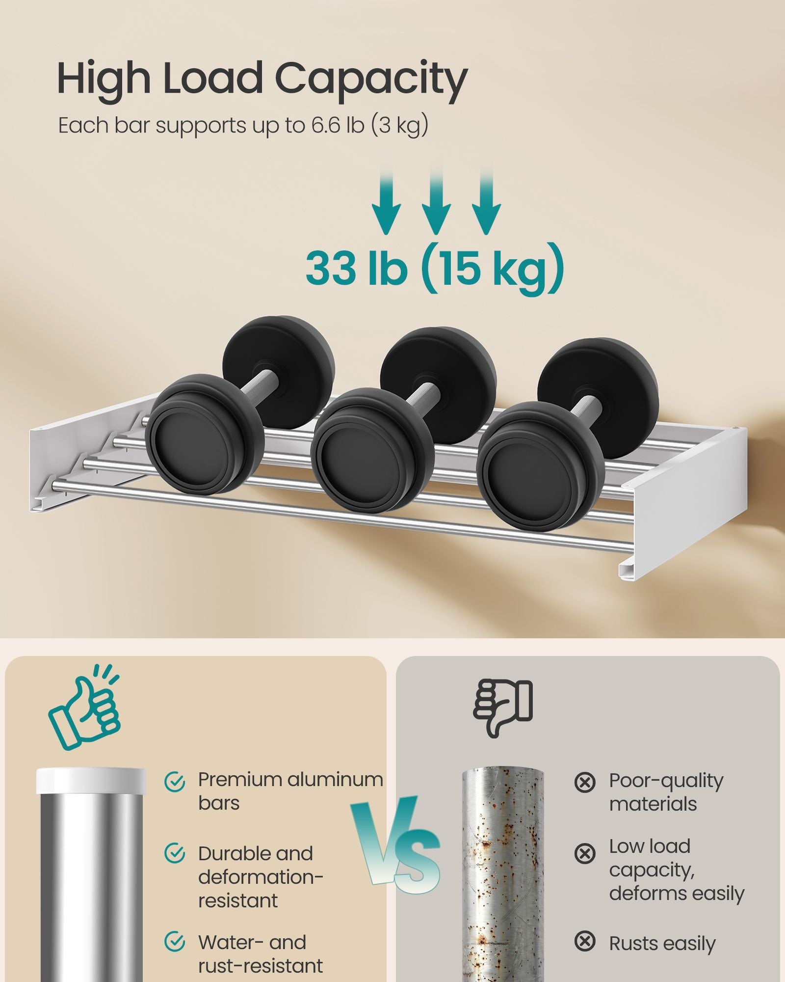 Wall Mounted Drying Rack