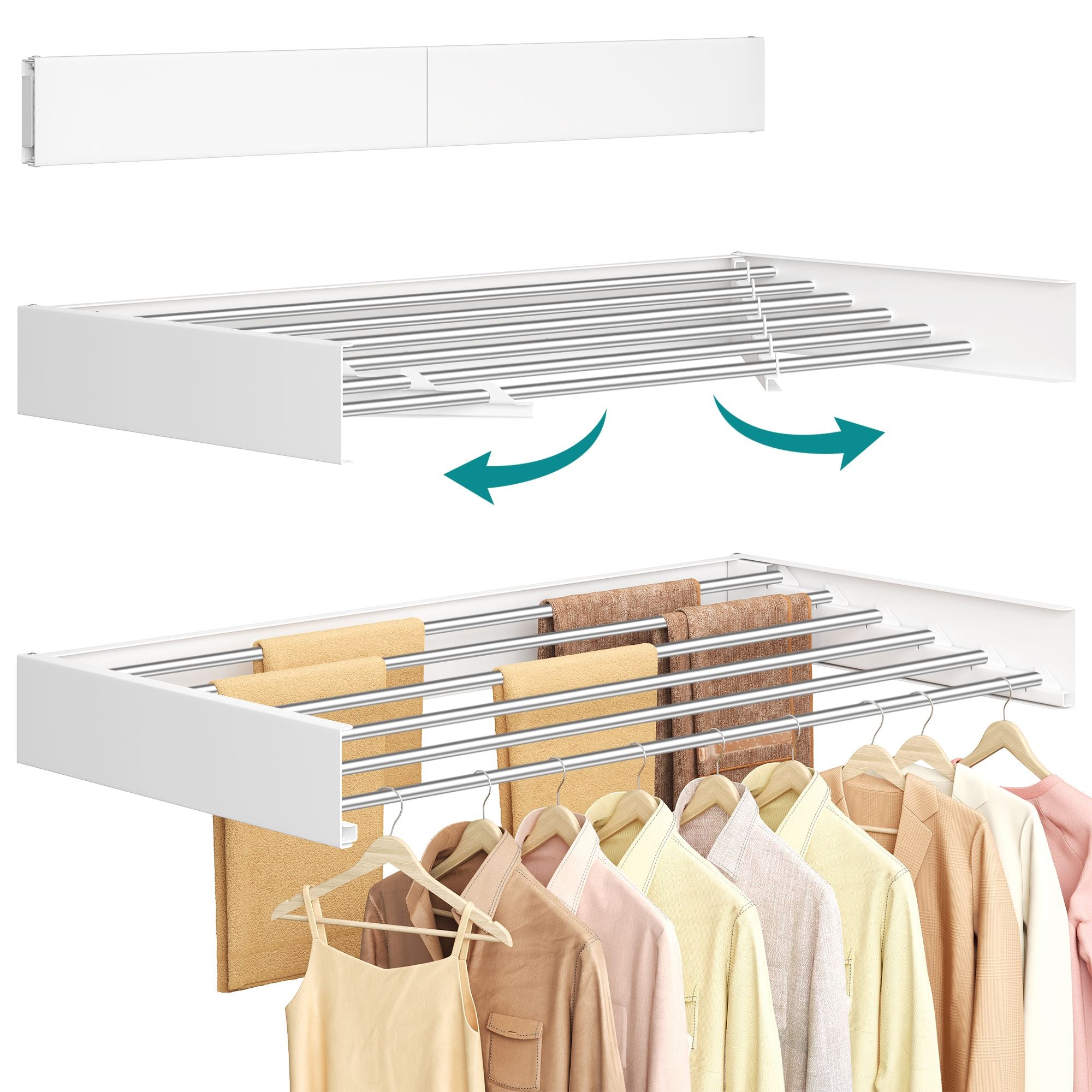 Wall Mounted Drying Rack