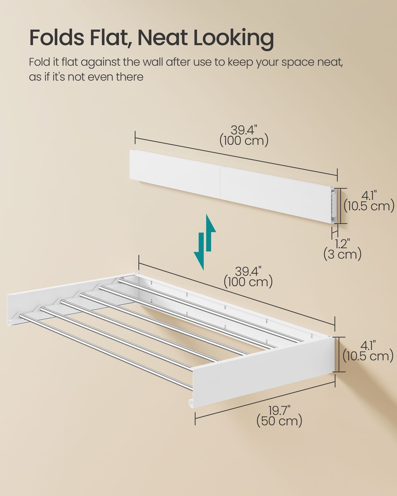 Wall Mounted Drying Rack