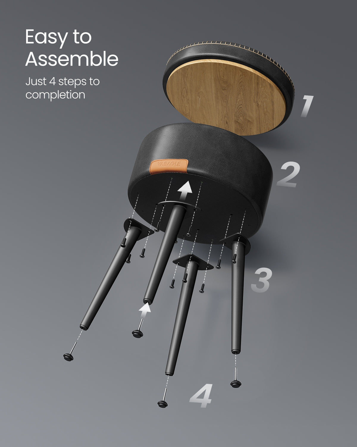 EKHO Collection - Storage Ottoman