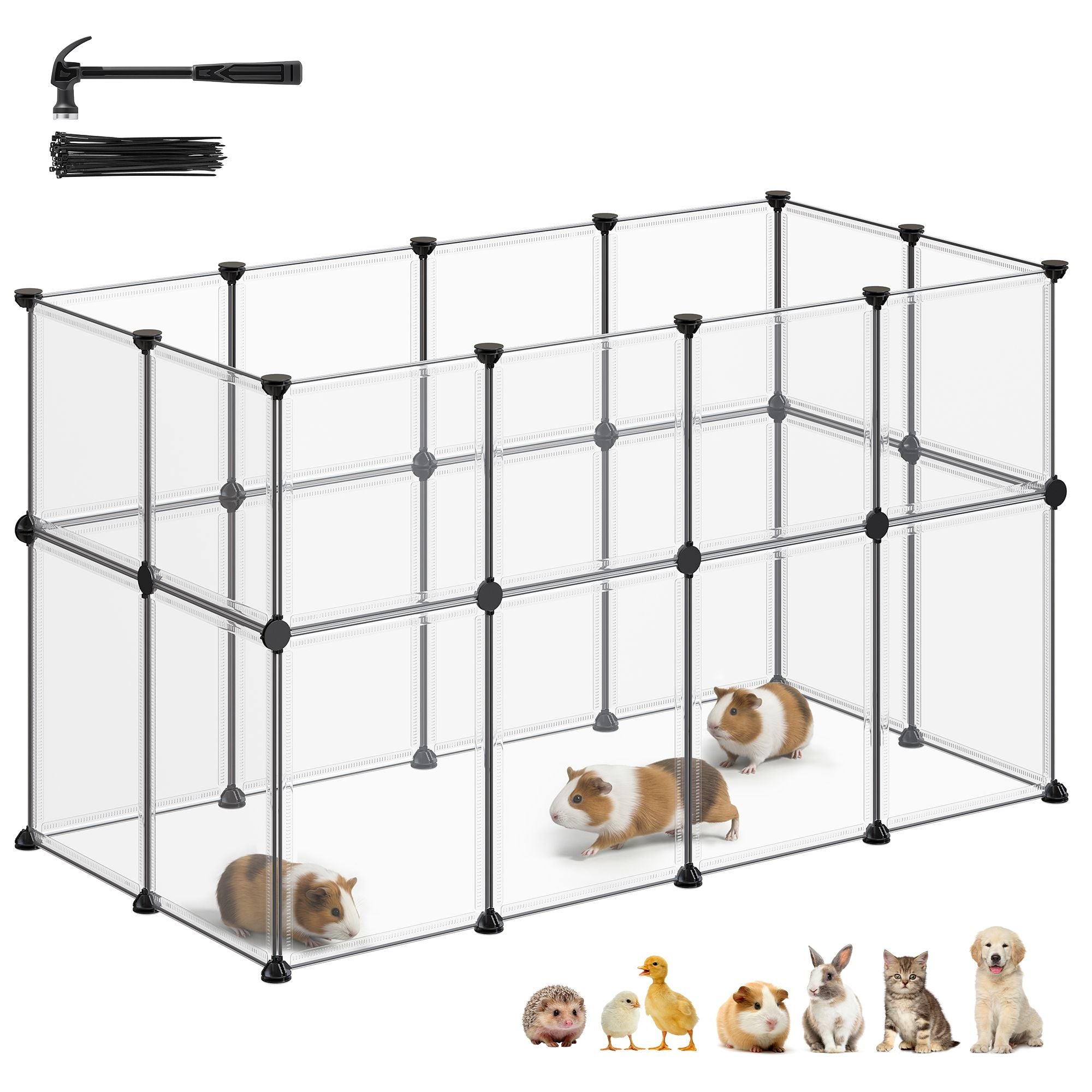 Clear Pet Playpen
