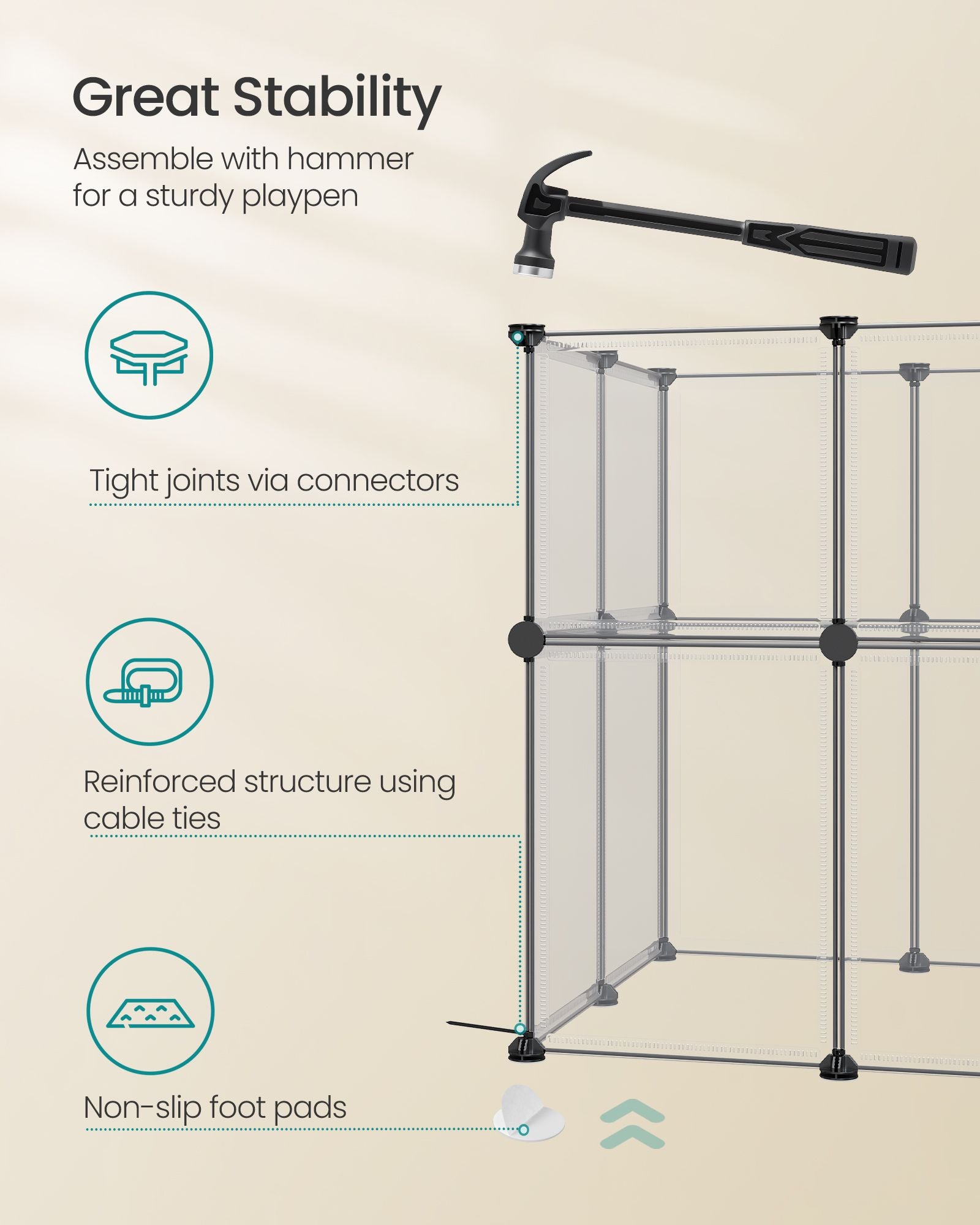 Clear Pet Playpen