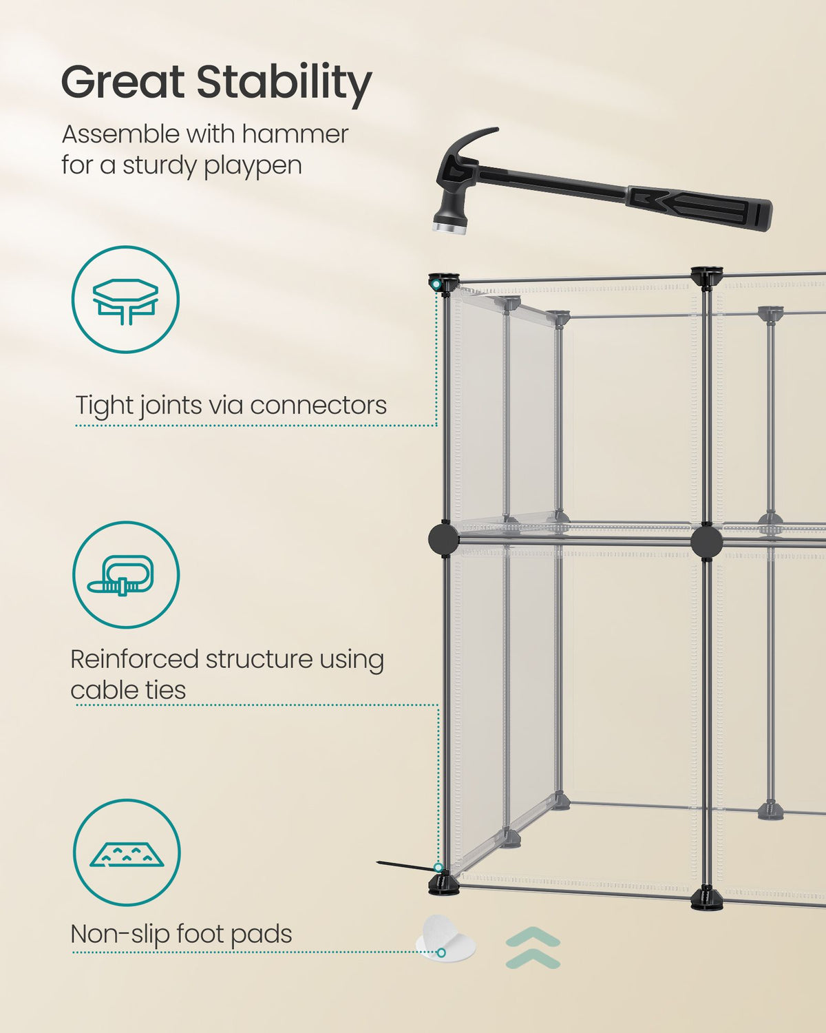 Clear Pet Playpen