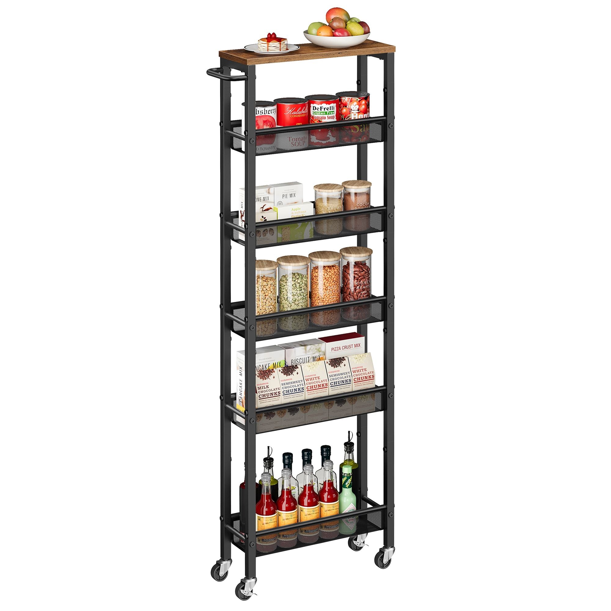 Slim Storage Cart - Narrow
