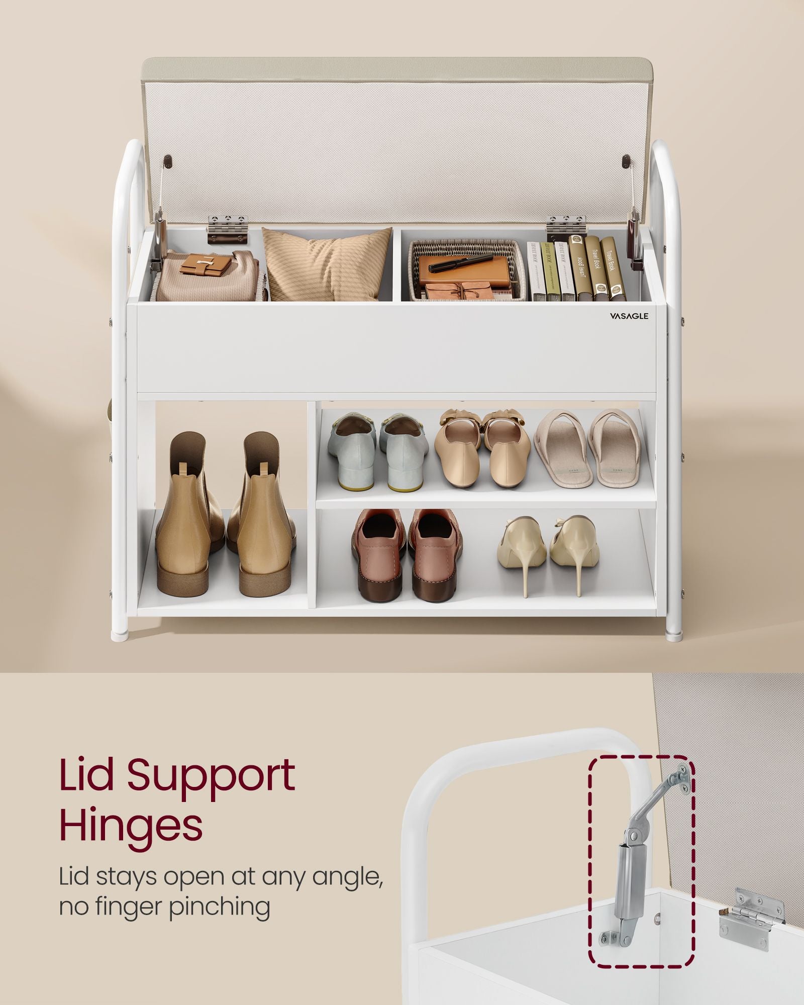 Shoe Bench - Shoe Rack - Entryway Furniture