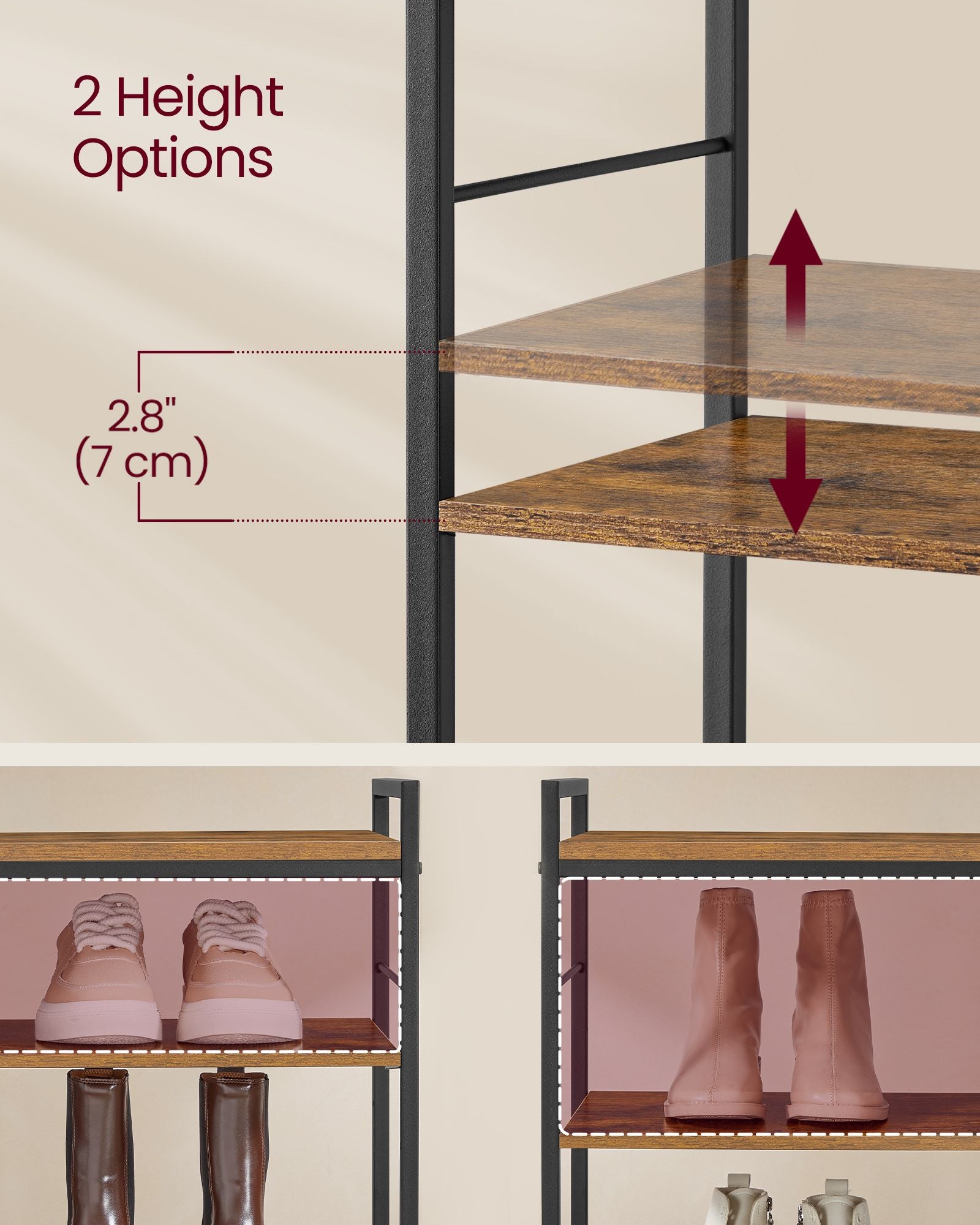Hall Tree with Shoe Bench - Coat Rack Shoe Bench Set - Entryway Furniture