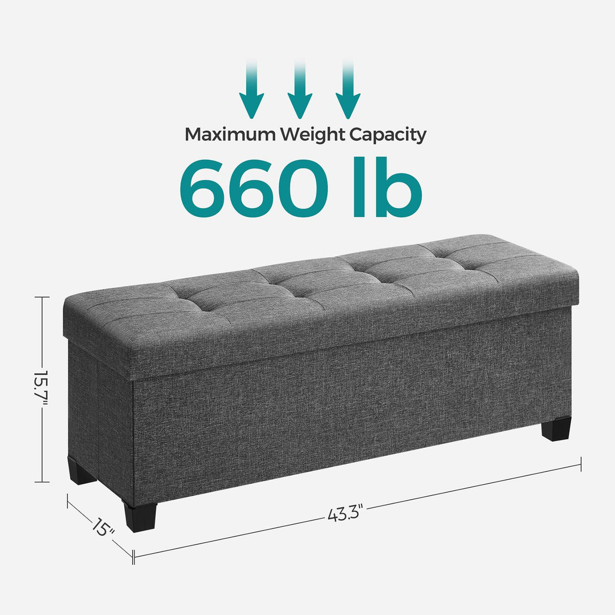 Storage Ottoman Bench