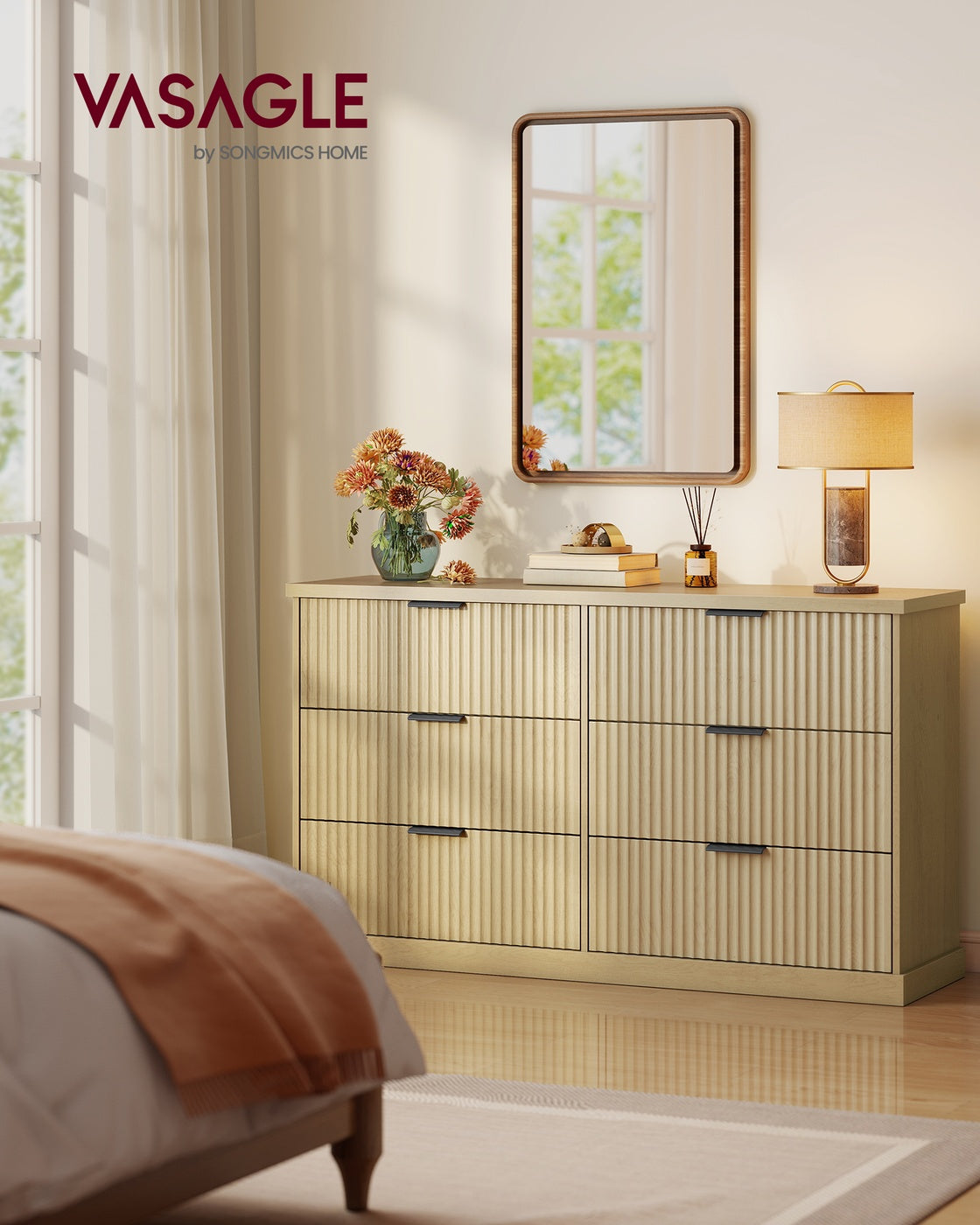 6-Drawer Double Dresser