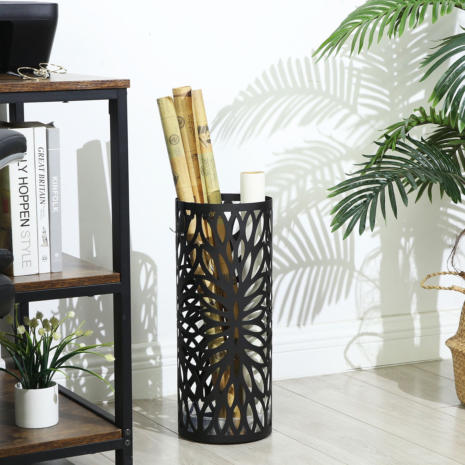 Steel Round Umbrella Stand for Canes Walking Sticks