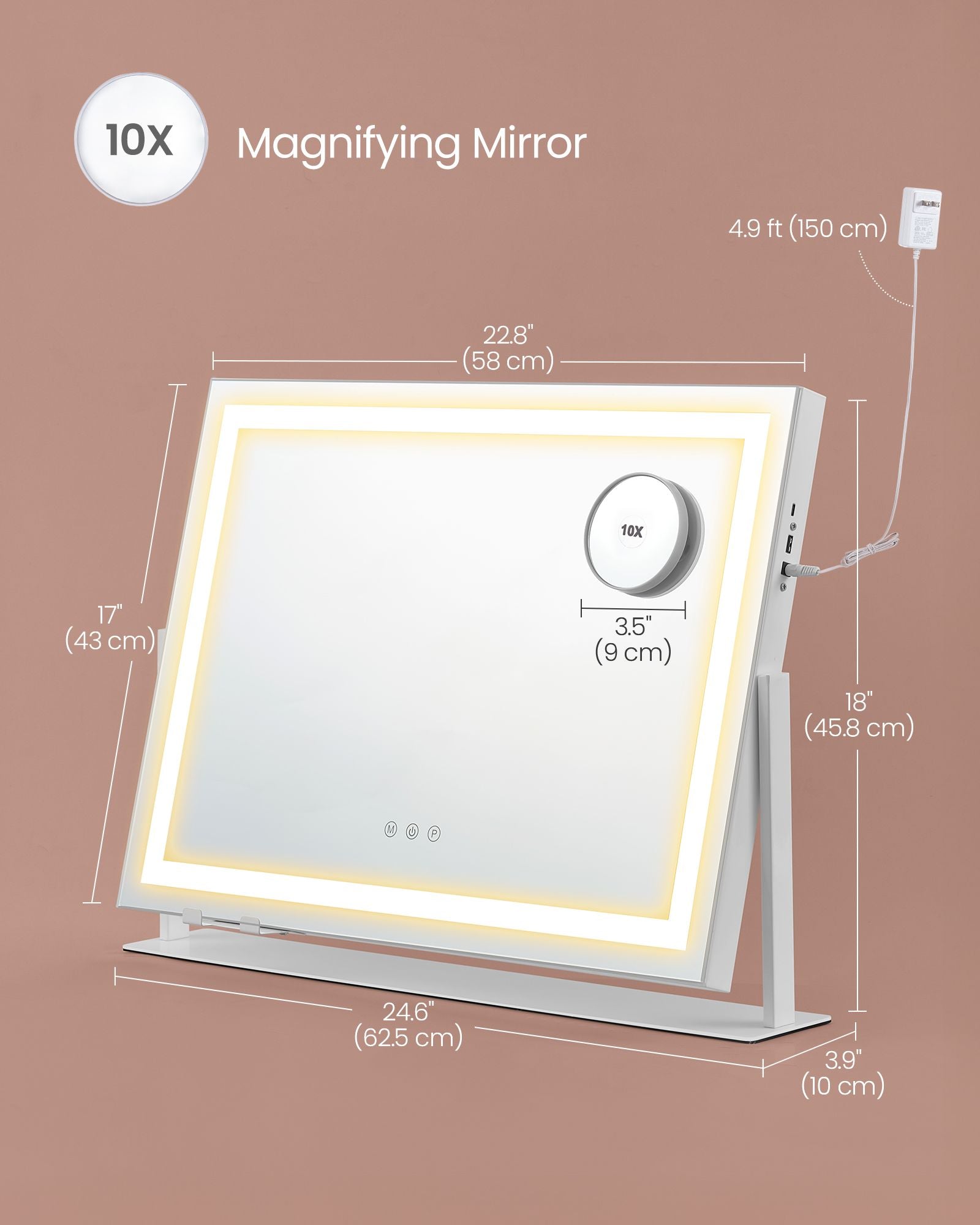 Vanity Makeup Mirror with Lights