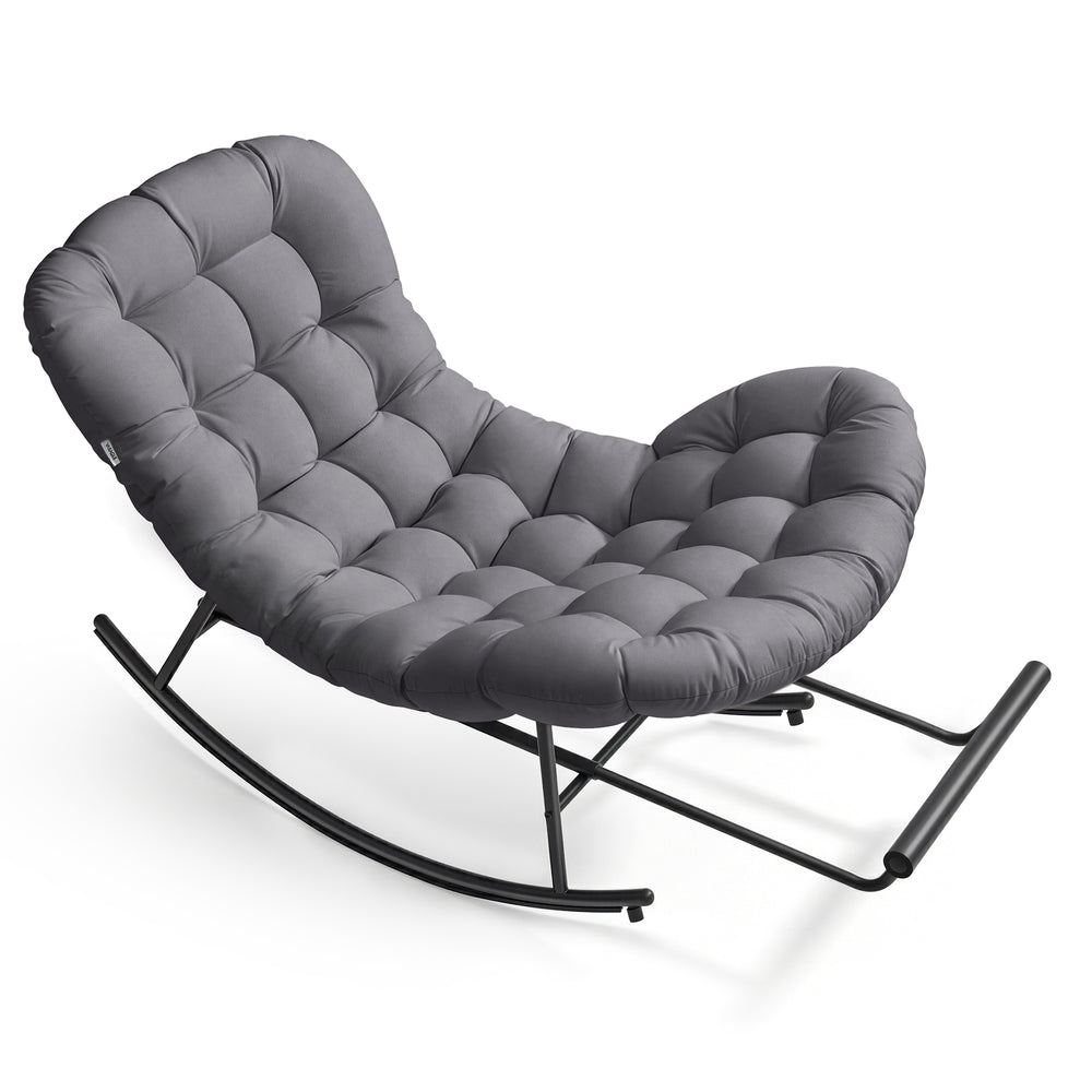 Steel Rocking Papasan Chair