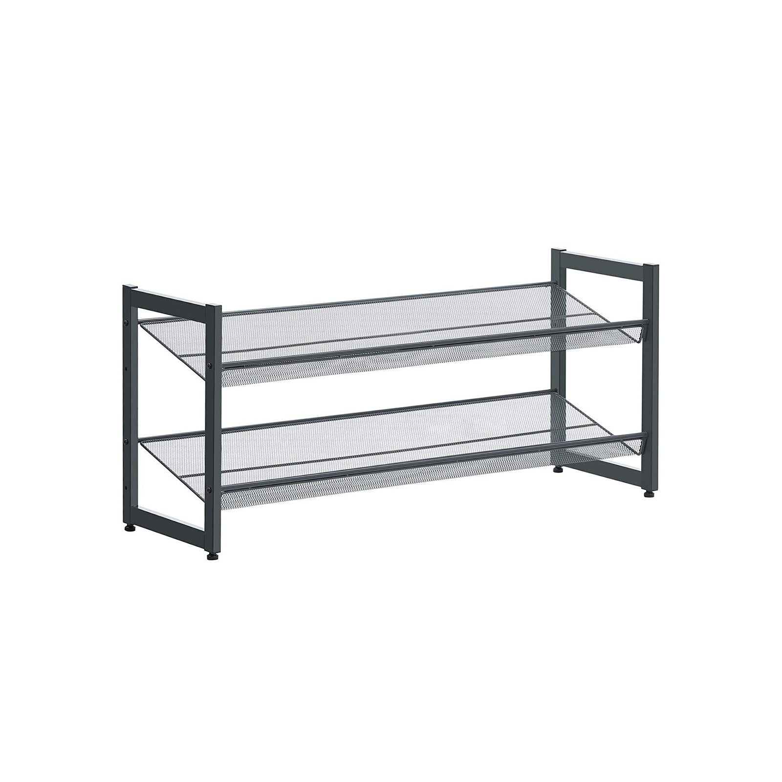 Stackable Shoe Storage Shelf - Gray