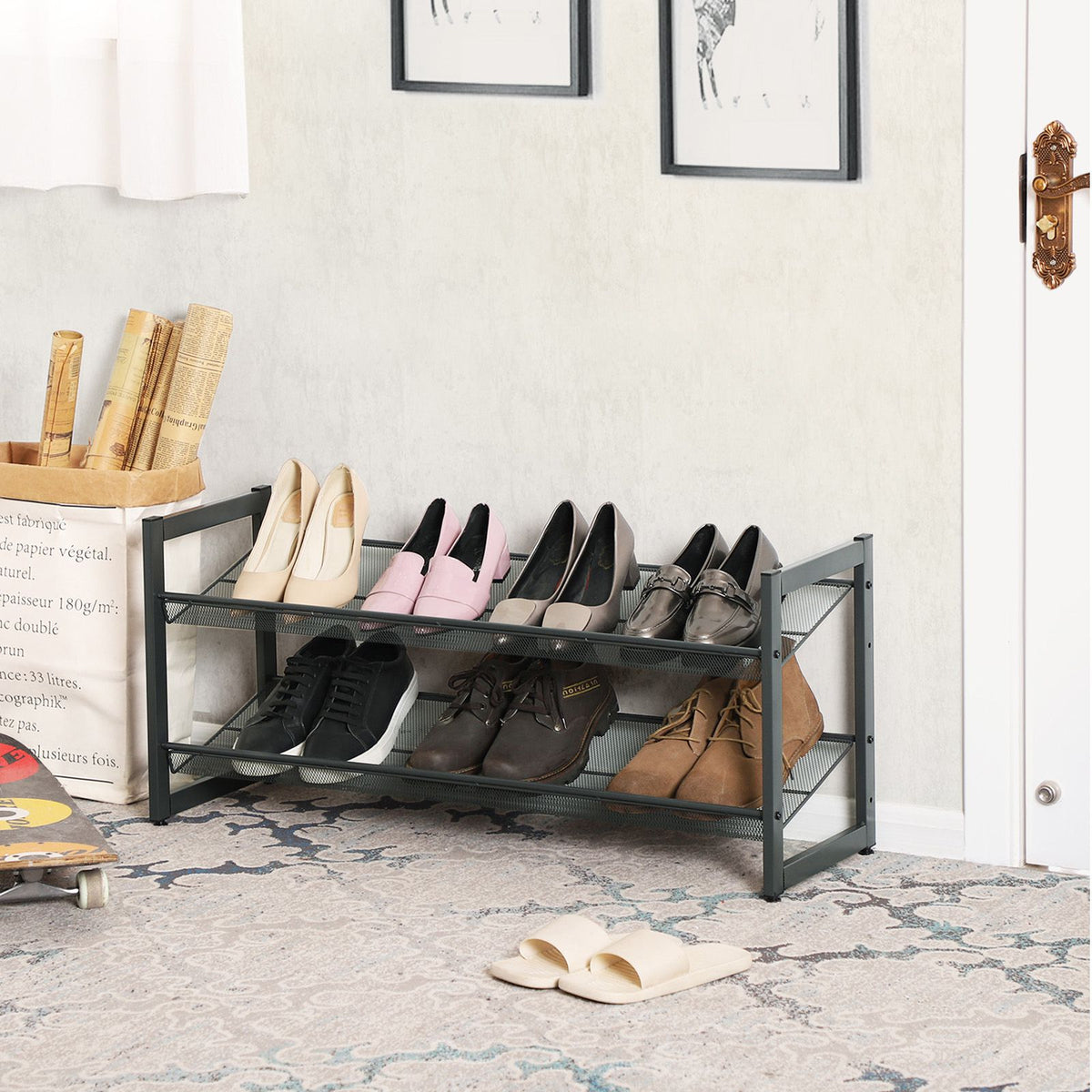 Stackable Shoe Storage Shelf
