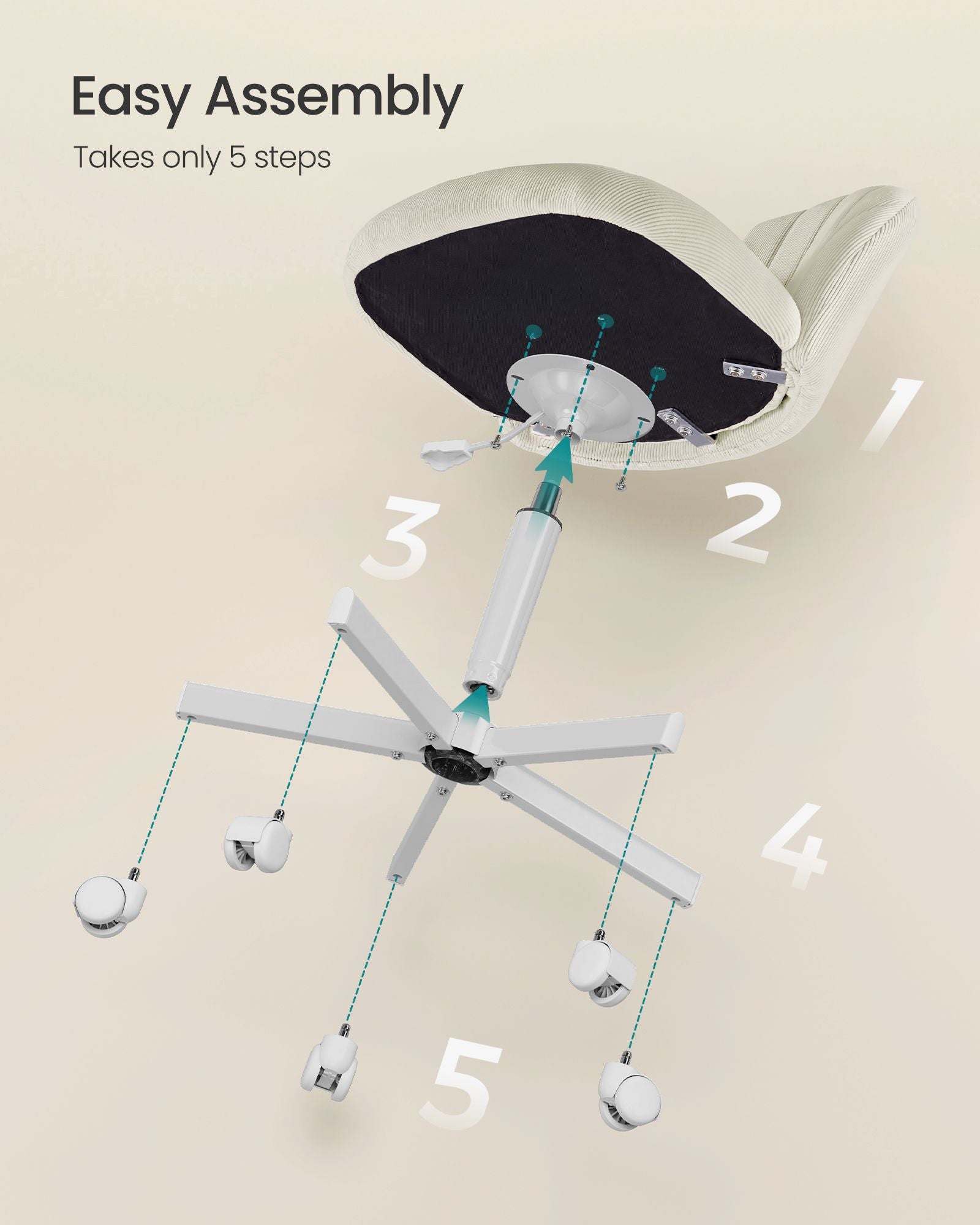 Office Chair - Beige