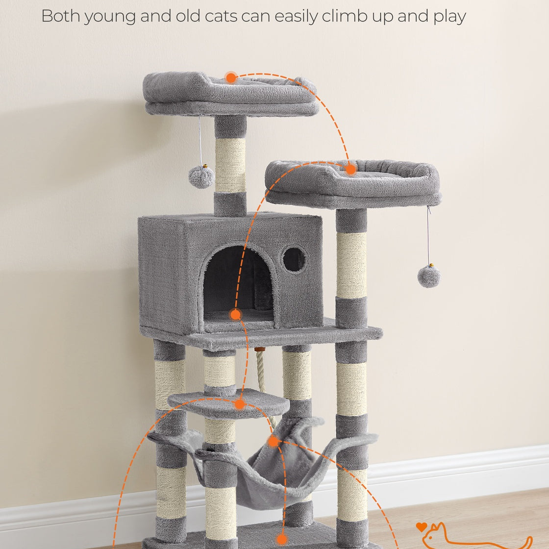 Multi-Level Cat Tower