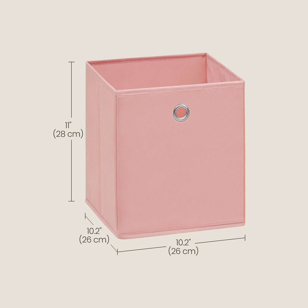 Foldable Fabric Storage Cubes for Closet Shelf and Bedroom
