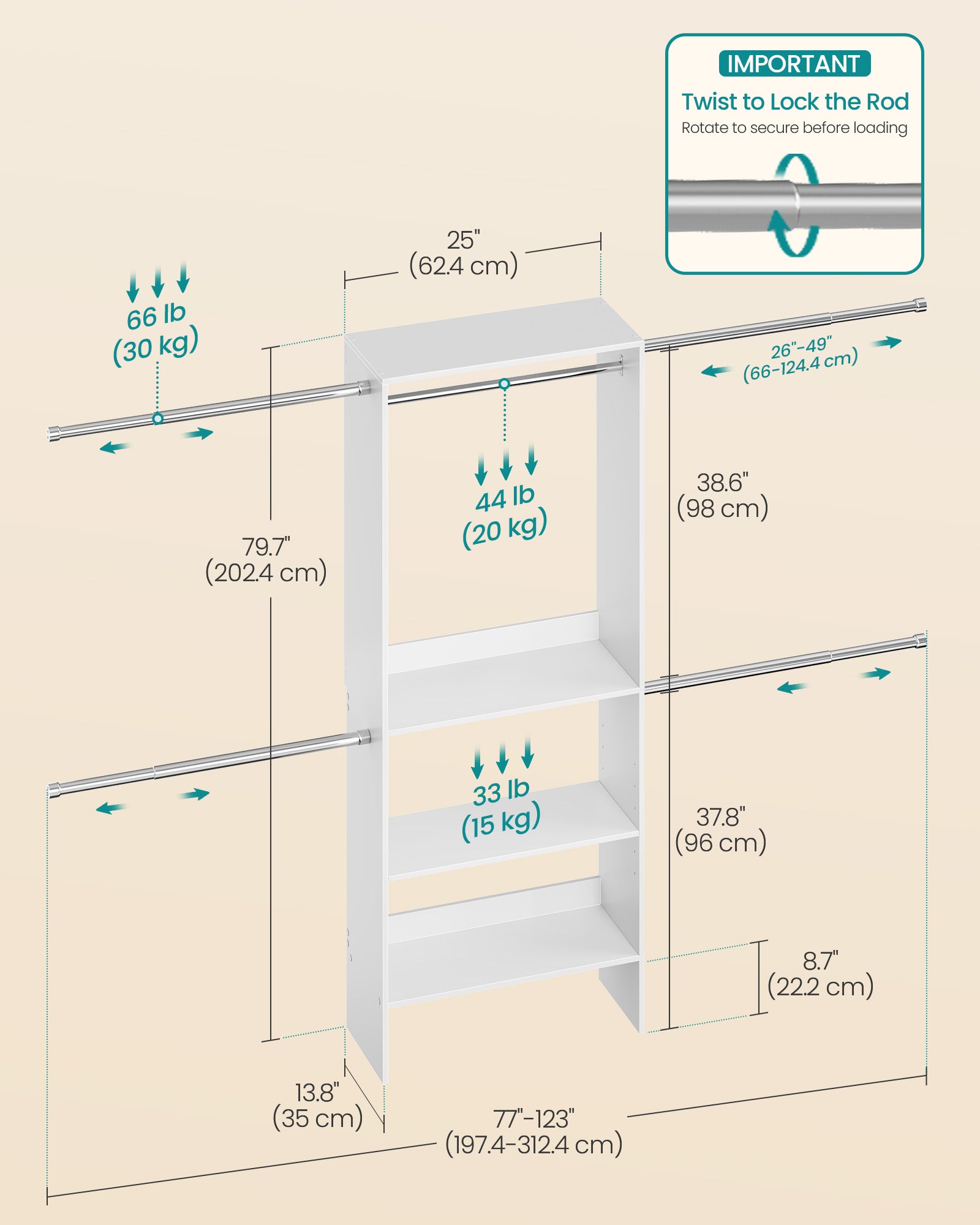 CUSTOS Collection - Closet System