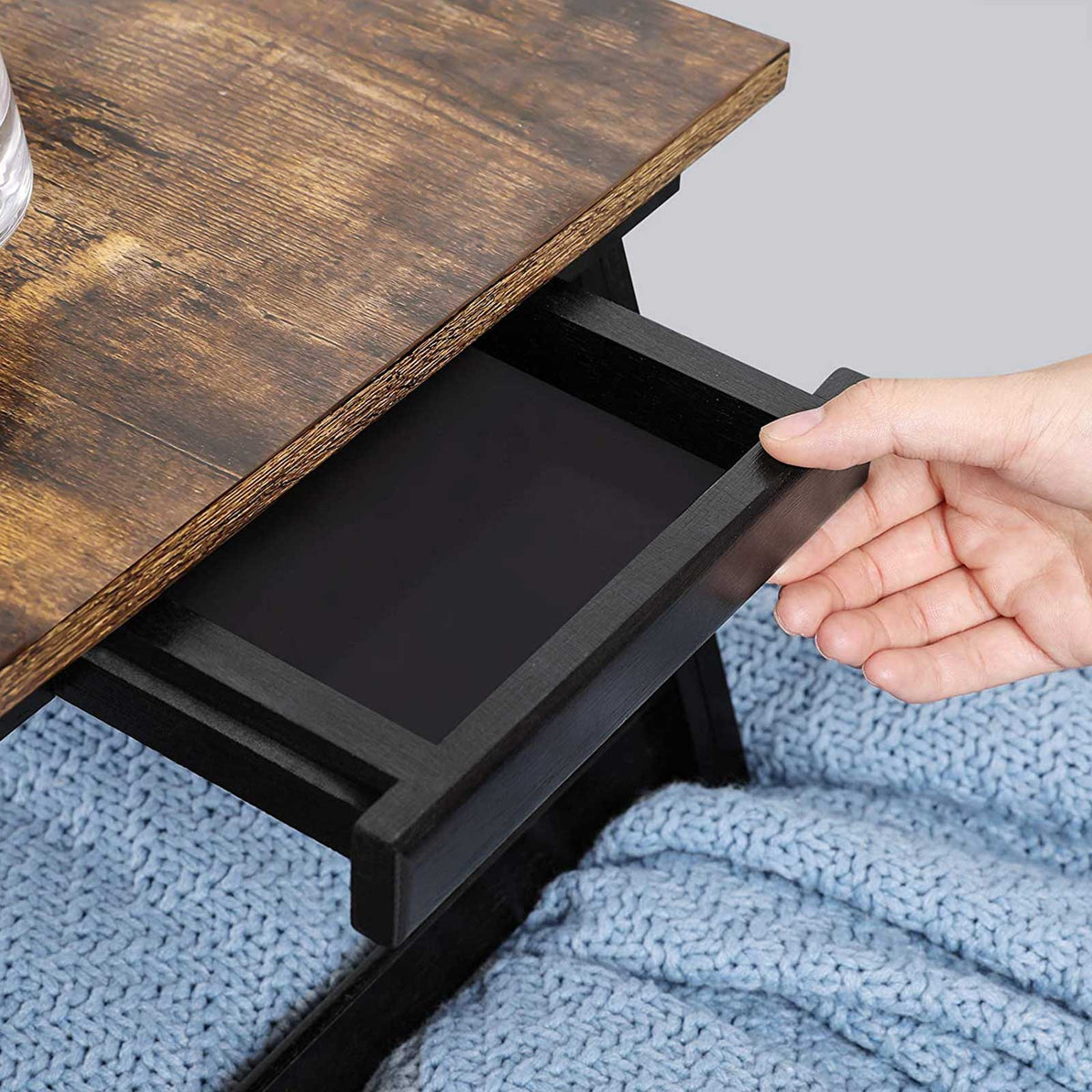 Laptop Desk - For Bed or Sofa - Adjustable Tilting Top